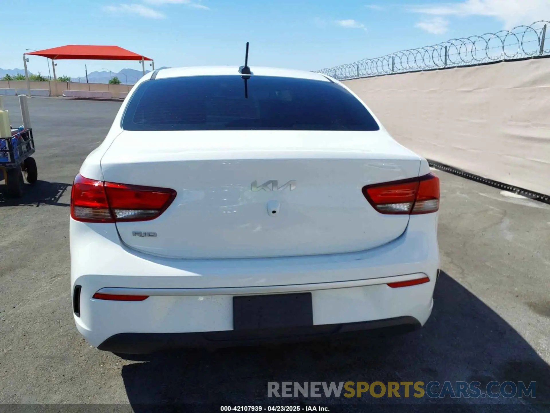 17 Фотография поврежденного автомобиля 3KPA24ADXPE557975 KIA RIO 2023