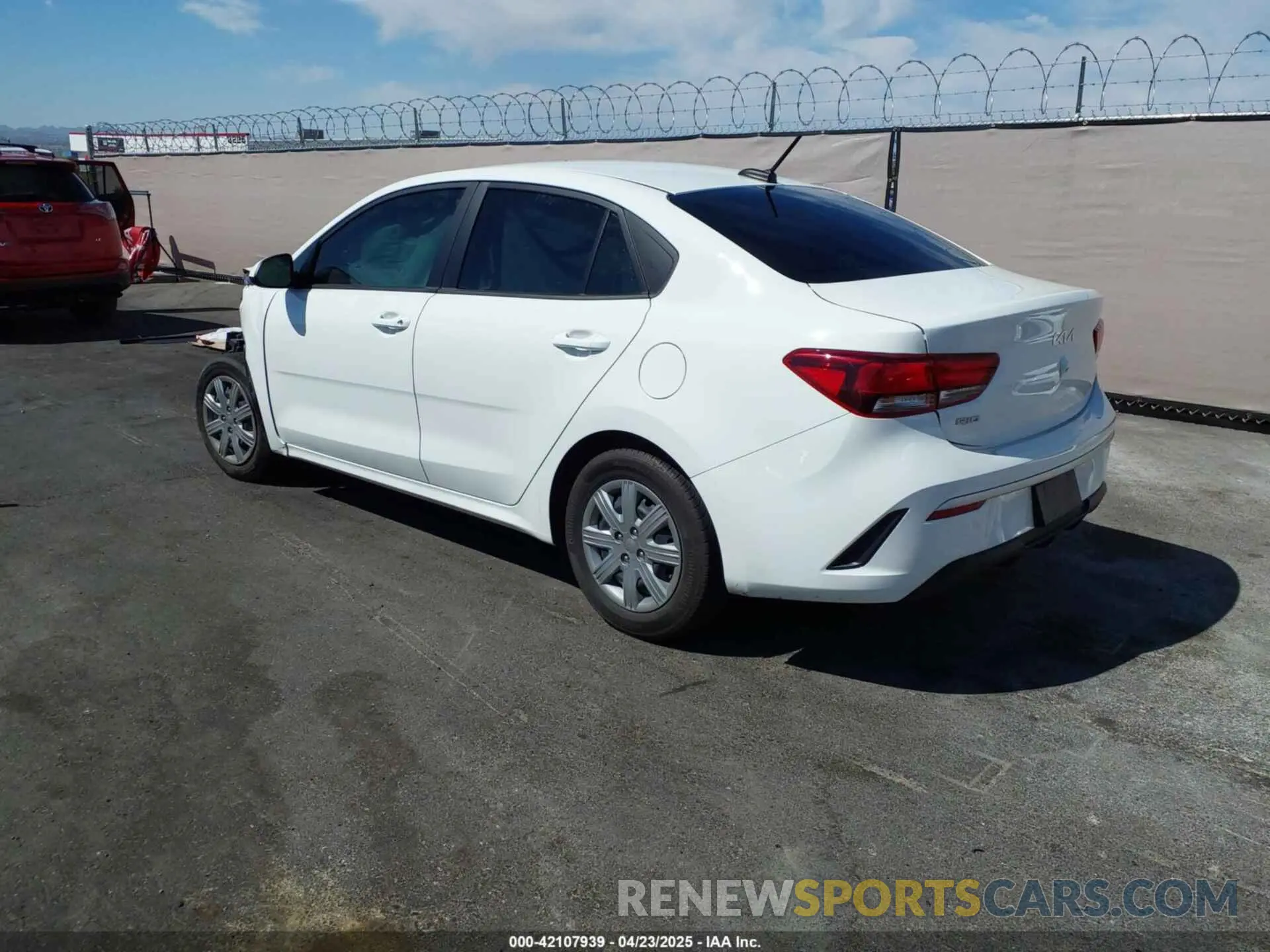 3 Фотография поврежденного автомобиля 3KPA24ADXPE557975 KIA RIO 2023