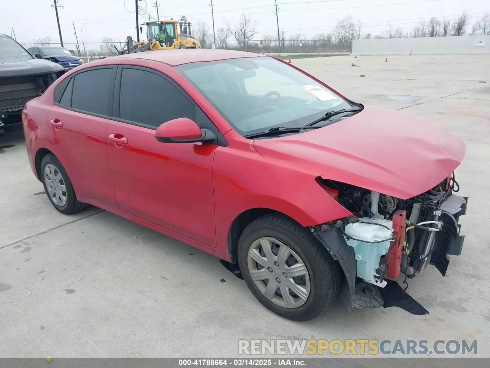 1 Фотография поврежденного автомобиля 3KPA24ADXPE607807 KIA RIO 2023