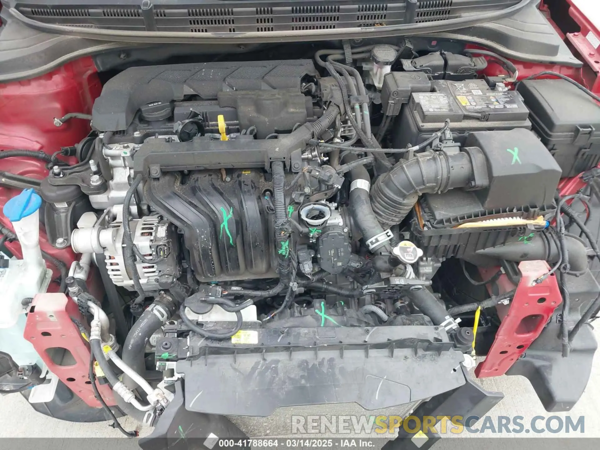 10 Фотография поврежденного автомобиля 3KPA24ADXPE607807 KIA RIO 2023