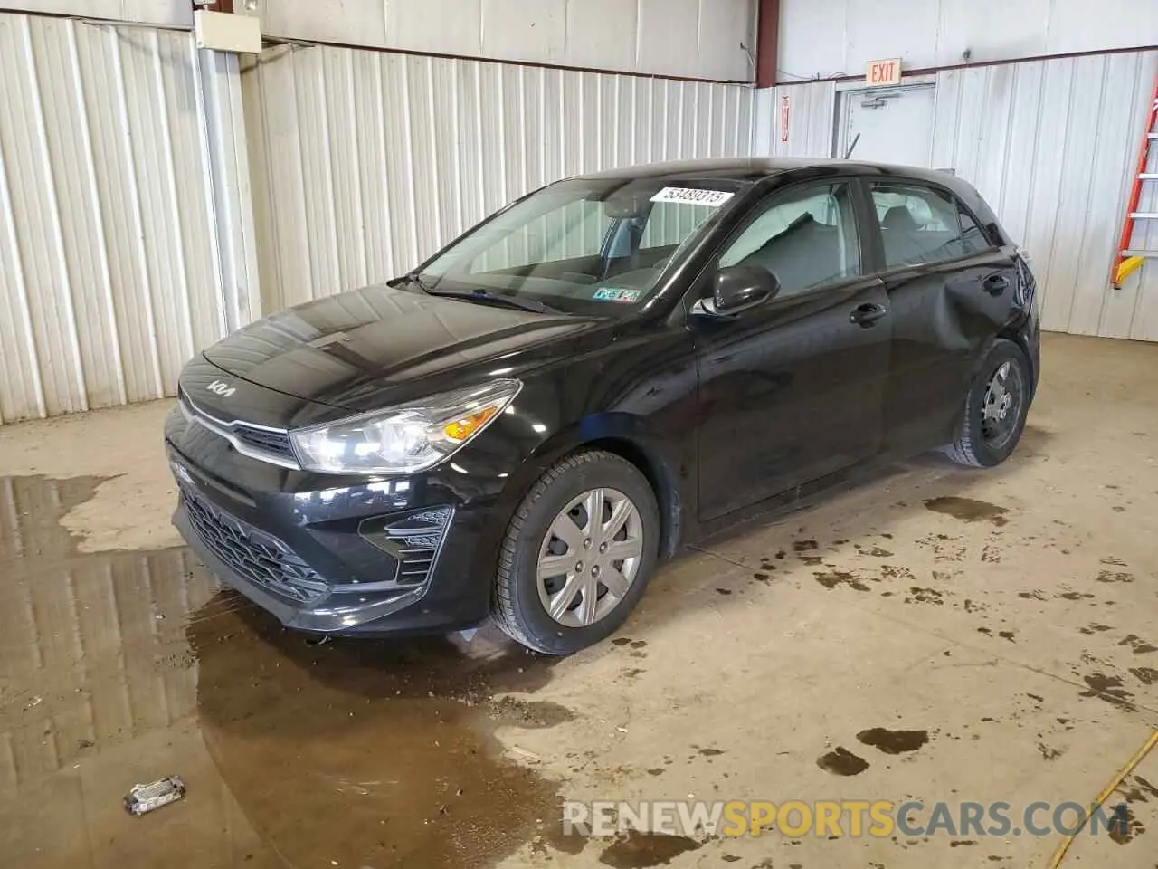 1 Photograph of a damaged car 3KPA25AD0PE554864 KIA RIO 2023