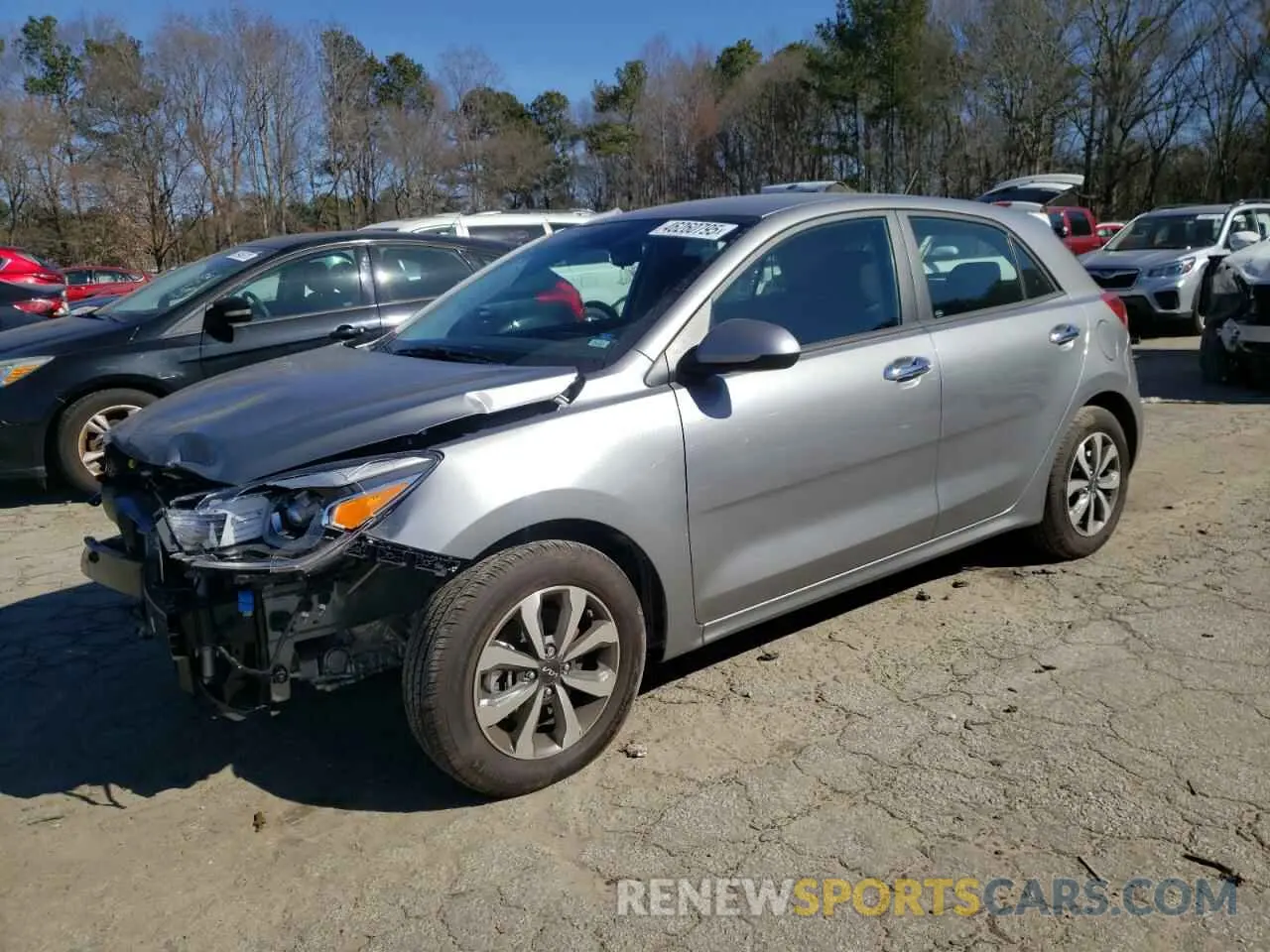 1 Photograph of a damaged car 3KPA25AD7PE625963 KIA RIO 2023