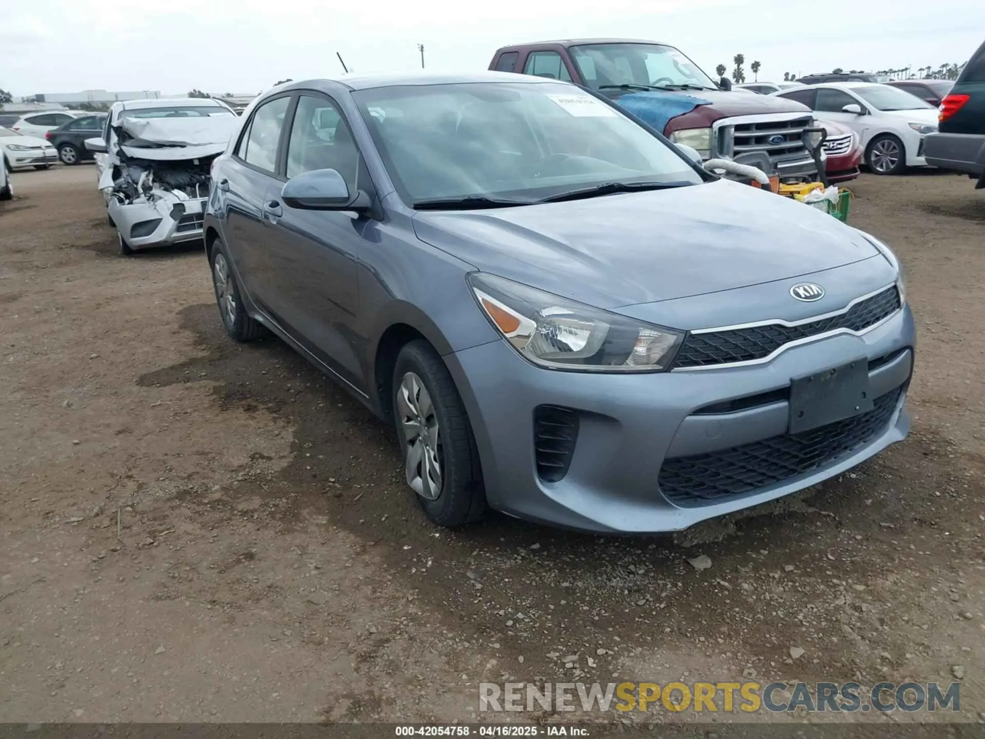 1 Photograph of a damaged car 3KPA25AB2KE248692 KIA RIO 5-DOOR 2019