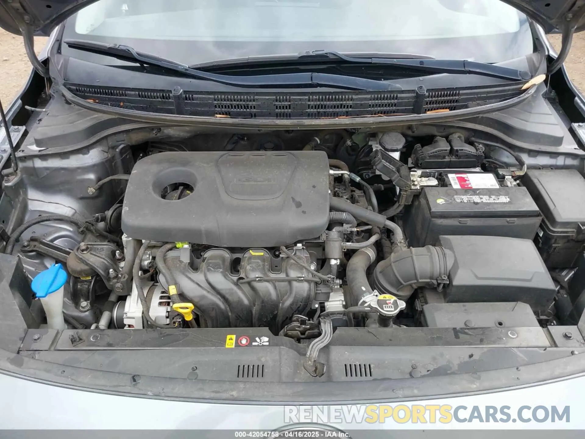 10 Photograph of a damaged car 3KPA25AB2KE248692 KIA RIO 5-DOOR 2019
