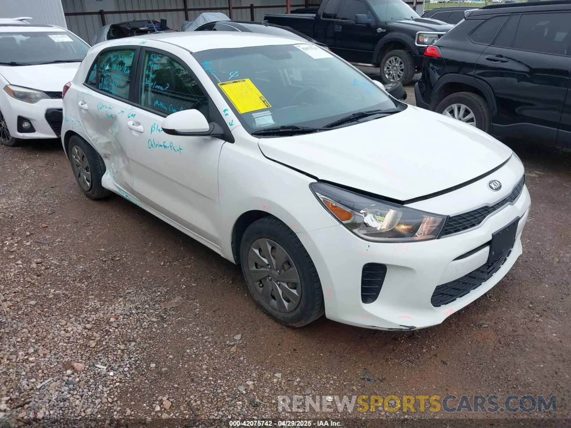 1 Фотография поврежденного автомобиля 3KPA25AD0LE277224 KIA RIO 5-DOOR 2020