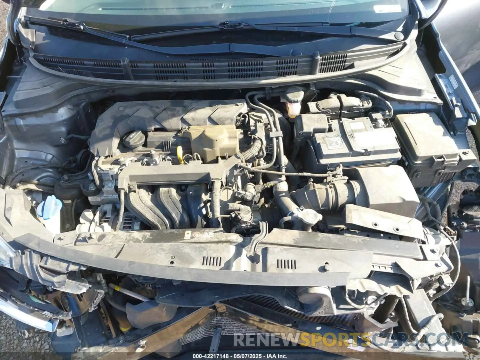 10 Photograph of a damaged car 3KPA25AD2LE270789 KIA RIO 5-DOOR 2020