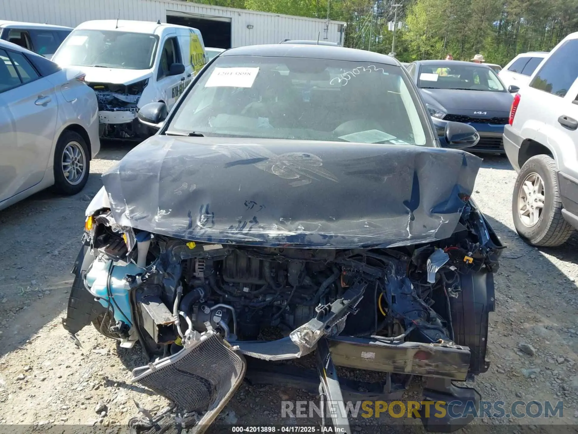 11 Photograph of a damaged car 3KPA25AD2LE307033 KIA RIO 5-DOOR 2020