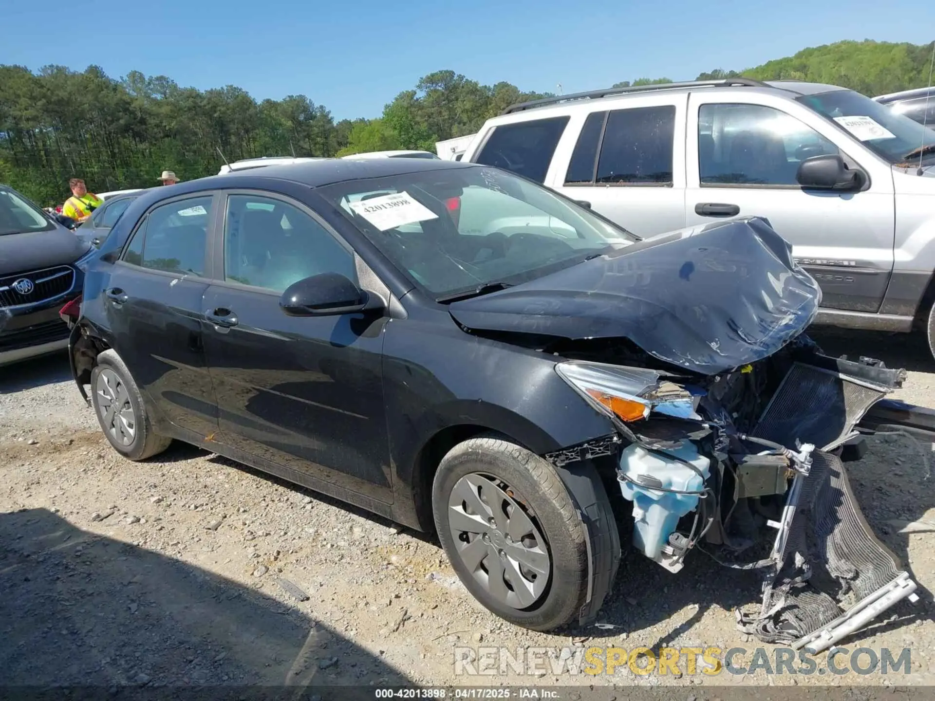 12 Photograph of a damaged car 3KPA25AD2LE307033 KIA RIO 5-DOOR 2020
