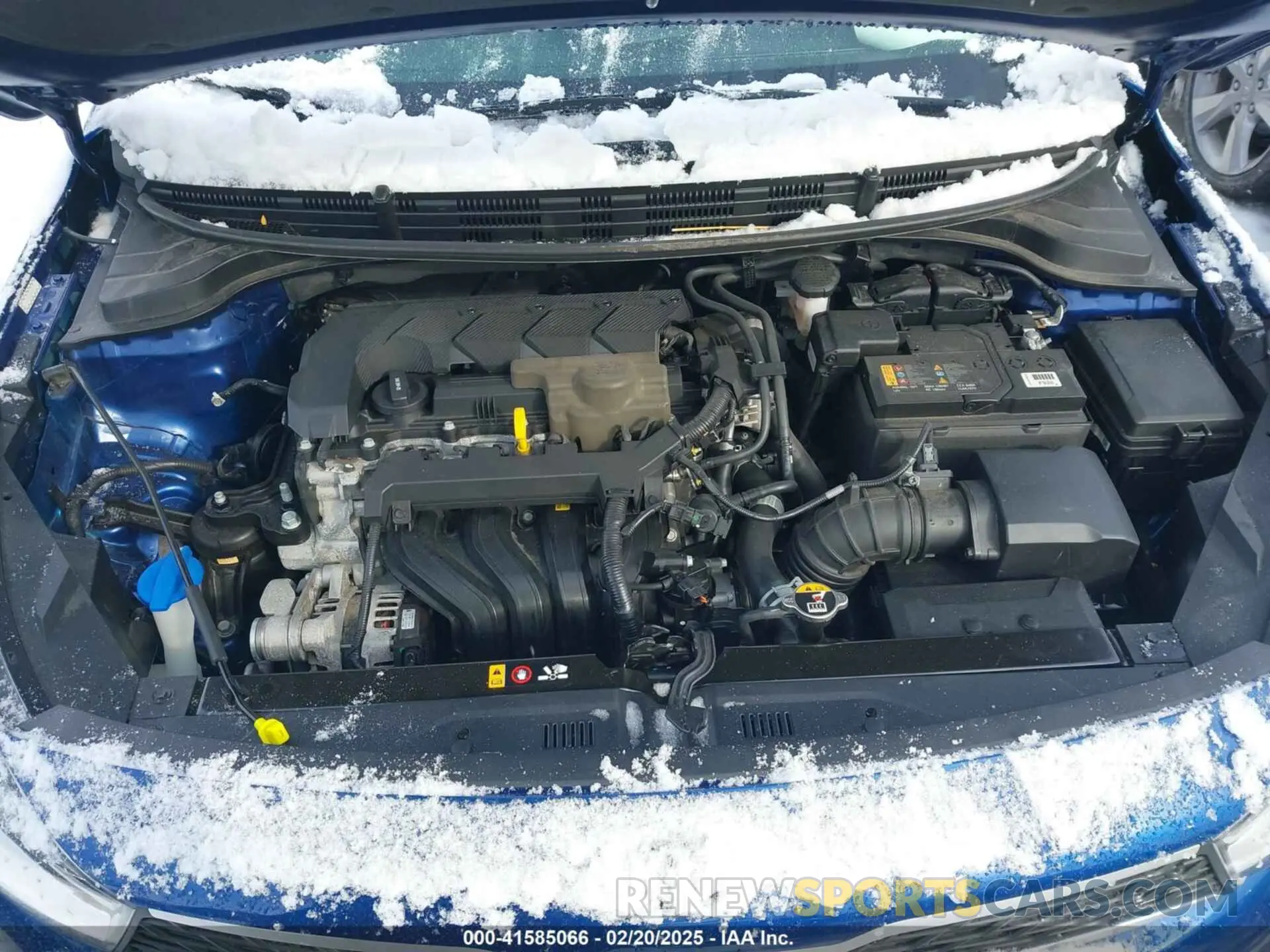 10 Photograph of a damaged car 3KPA25AD2LE342042 KIA RIO 5-DOOR 2020