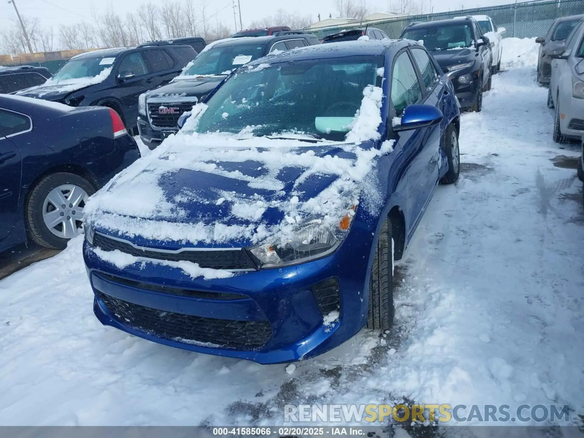 12 Photograph of a damaged car 3KPA25AD2LE342042 KIA RIO 5-DOOR 2020