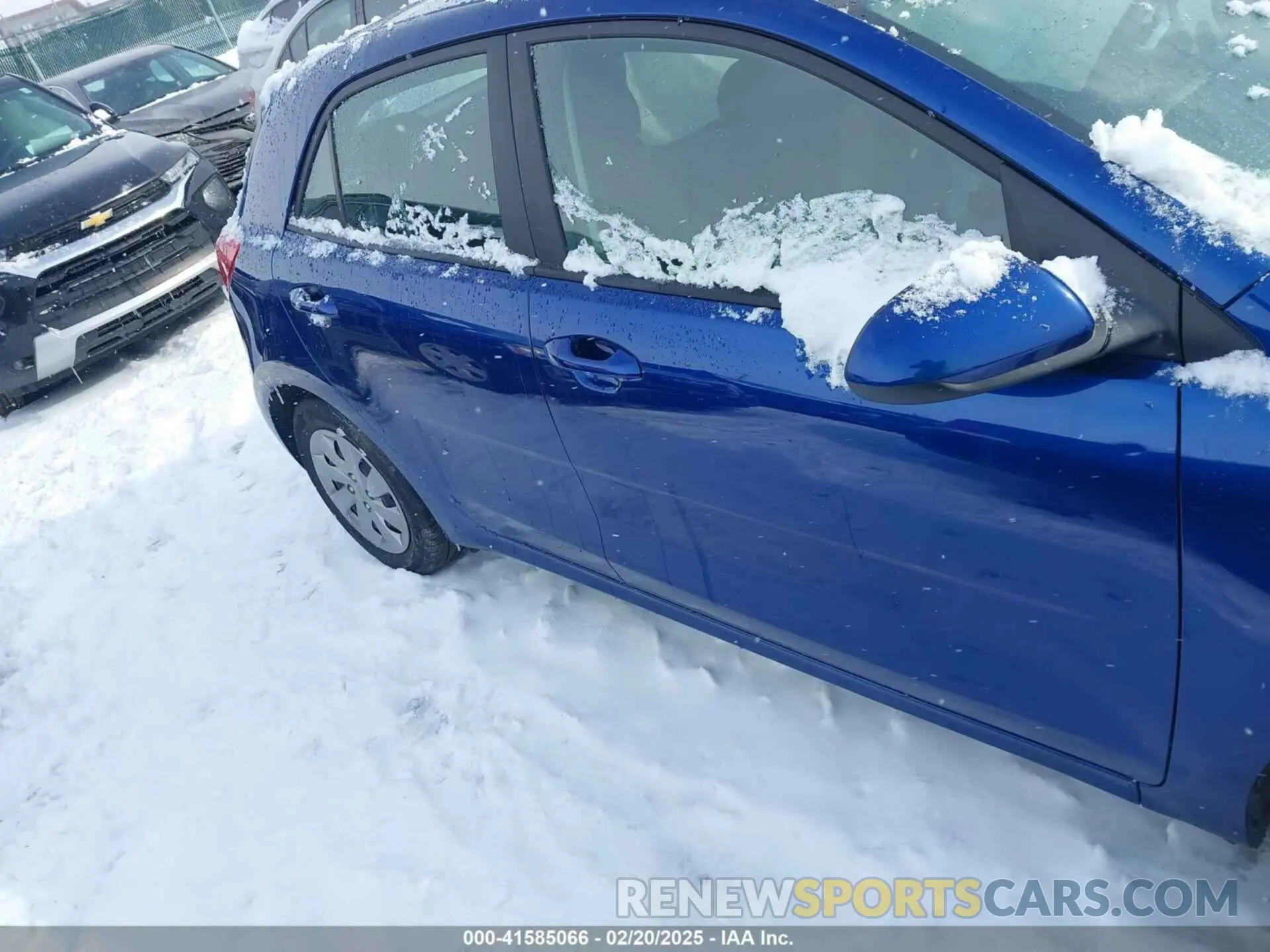 13 Photograph of a damaged car 3KPA25AD2LE342042 KIA RIO 5-DOOR 2020