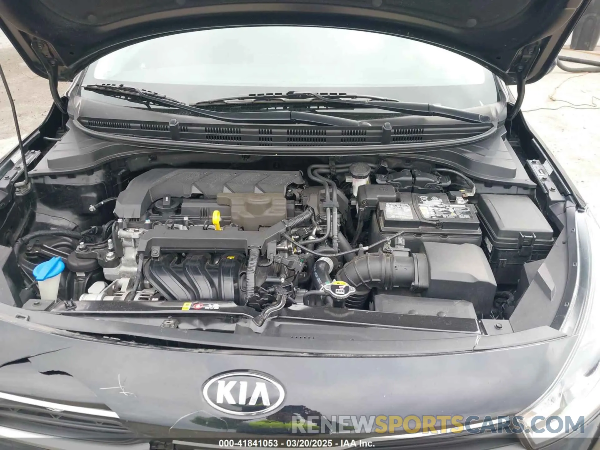10 Фотография поврежденного автомобиля 3KPA25AD4ME417860 KIA RIO 5-DOOR 2021