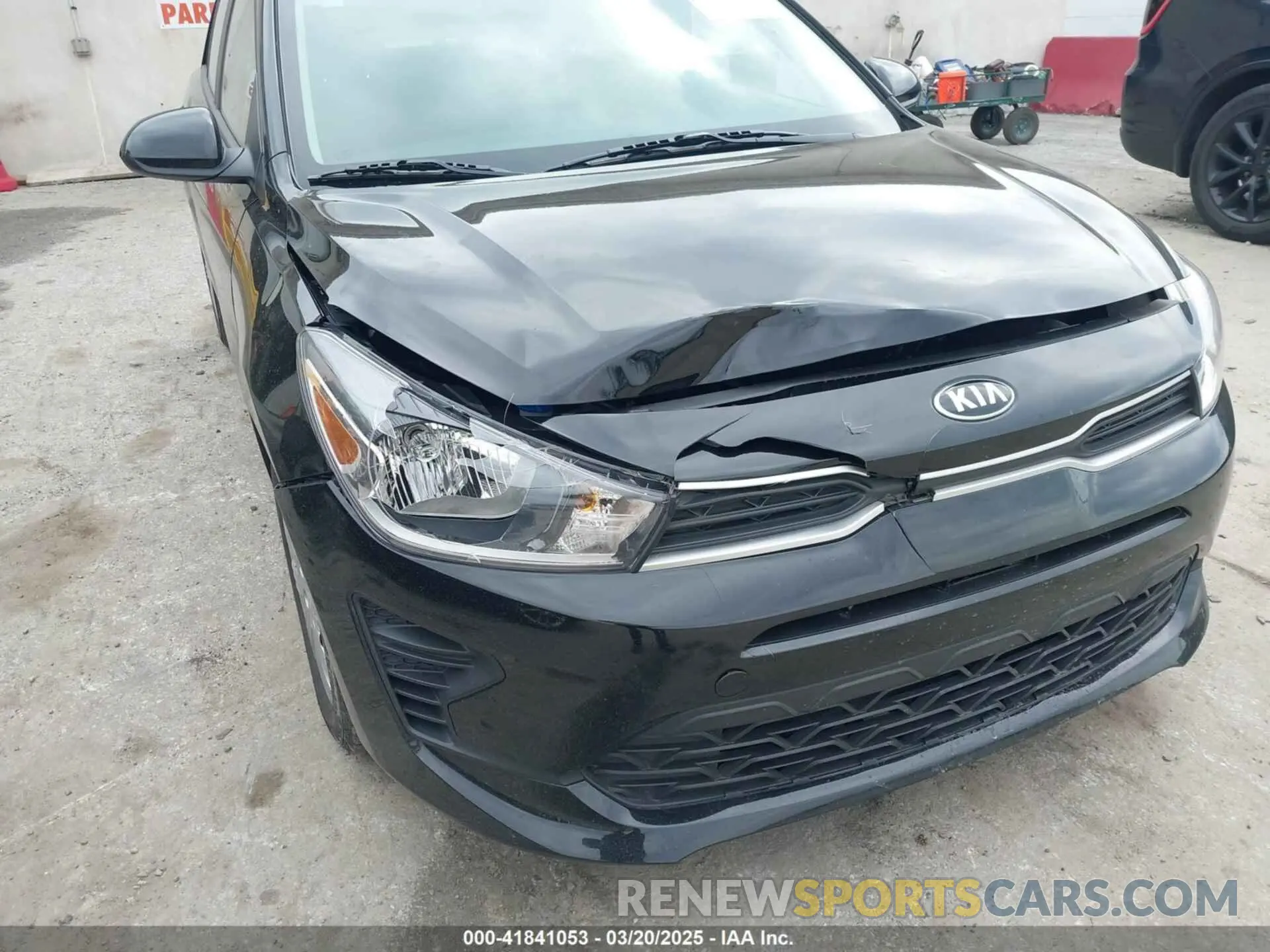 6 Фотография поврежденного автомобиля 3KPA25AD4ME417860 KIA RIO 5-DOOR 2021