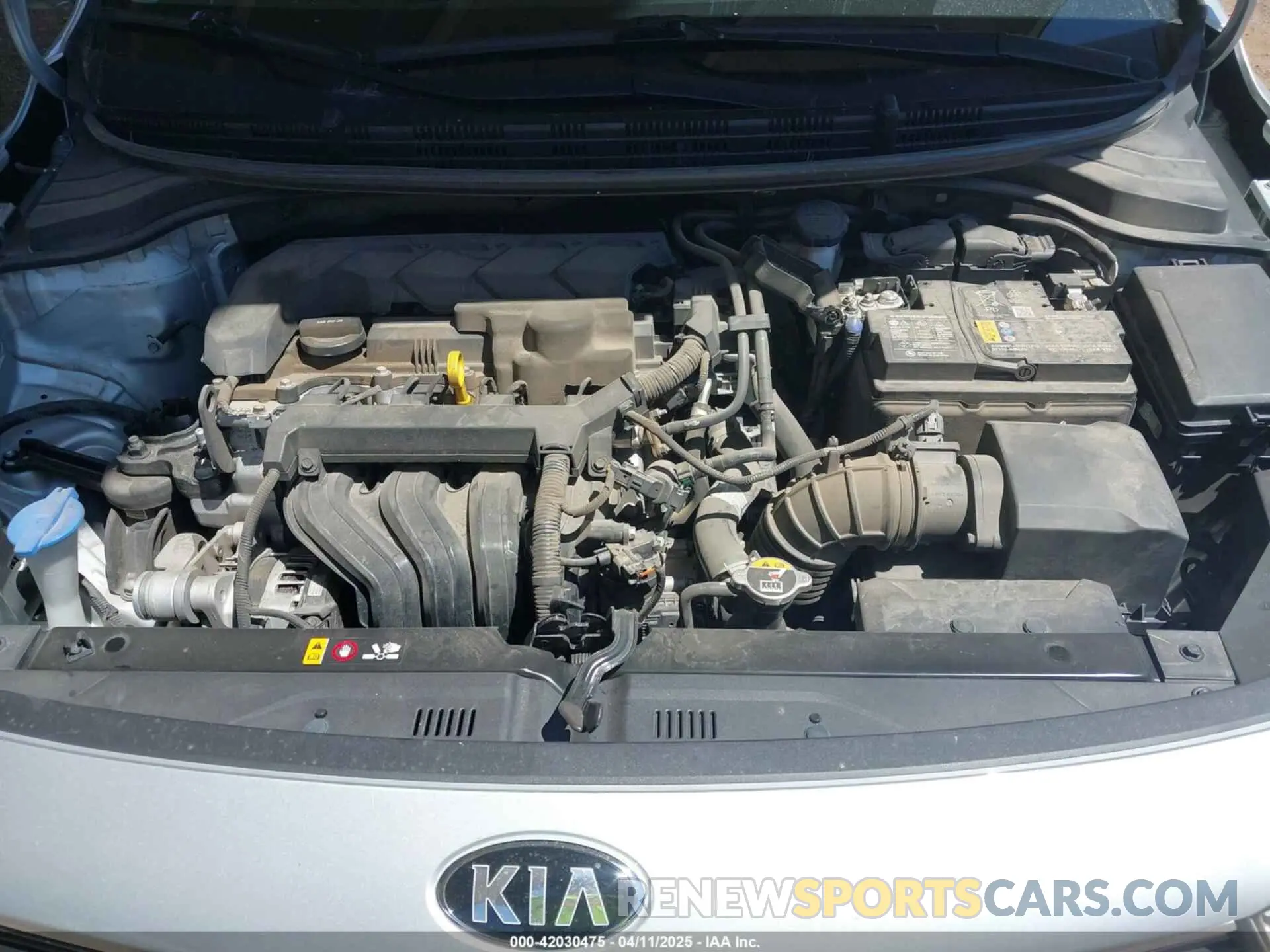 10 Photograph of a damaged car 3KPA25ADXME431472 KIA RIO 5-DOOR 2021