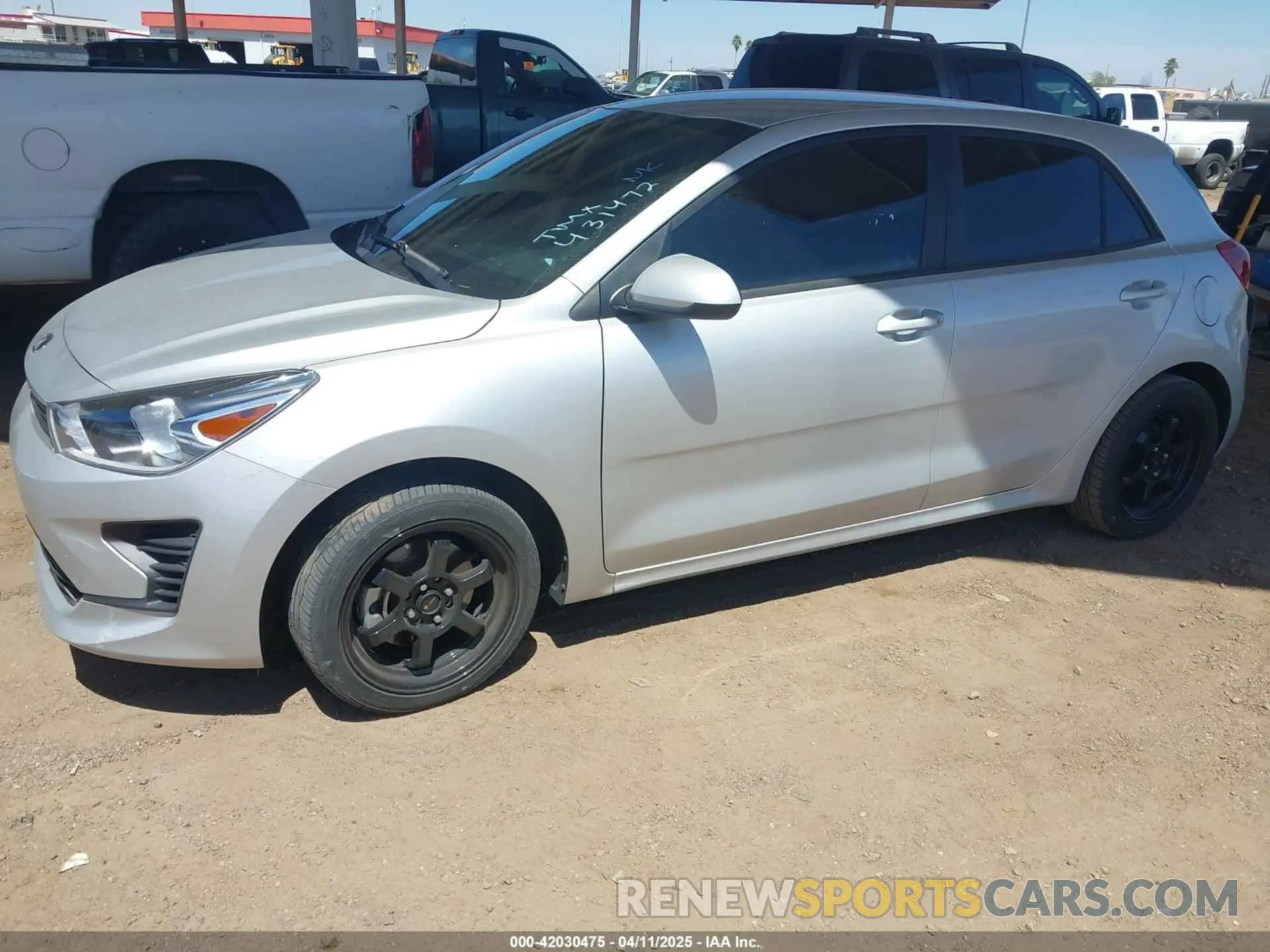 2 Photograph of a damaged car 3KPA25ADXME431472 KIA RIO 5-DOOR 2021
