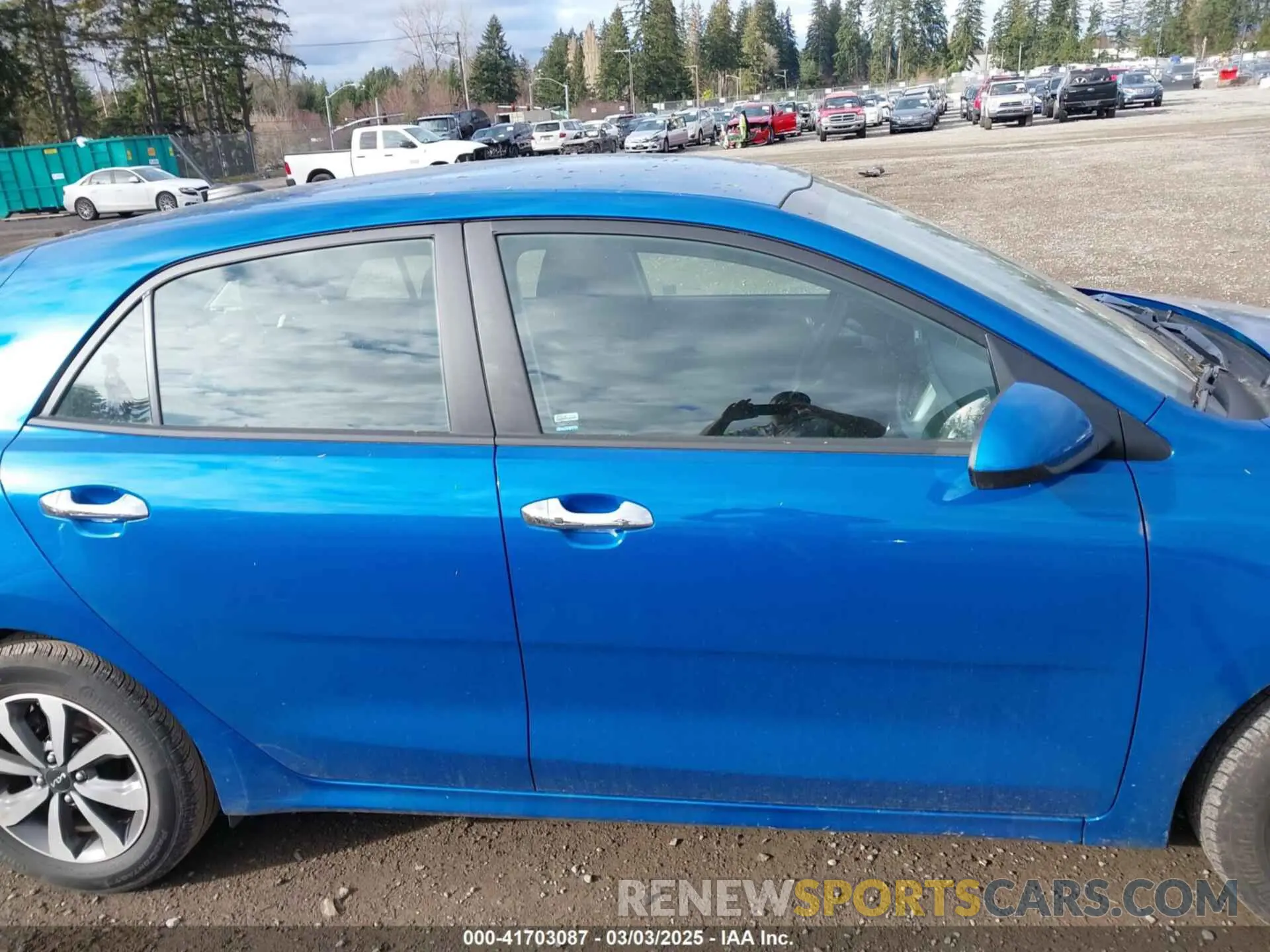 13 Photograph of a damaged car 3KPA25AD4NE437866 KIA RIO 5-DOOR 2022