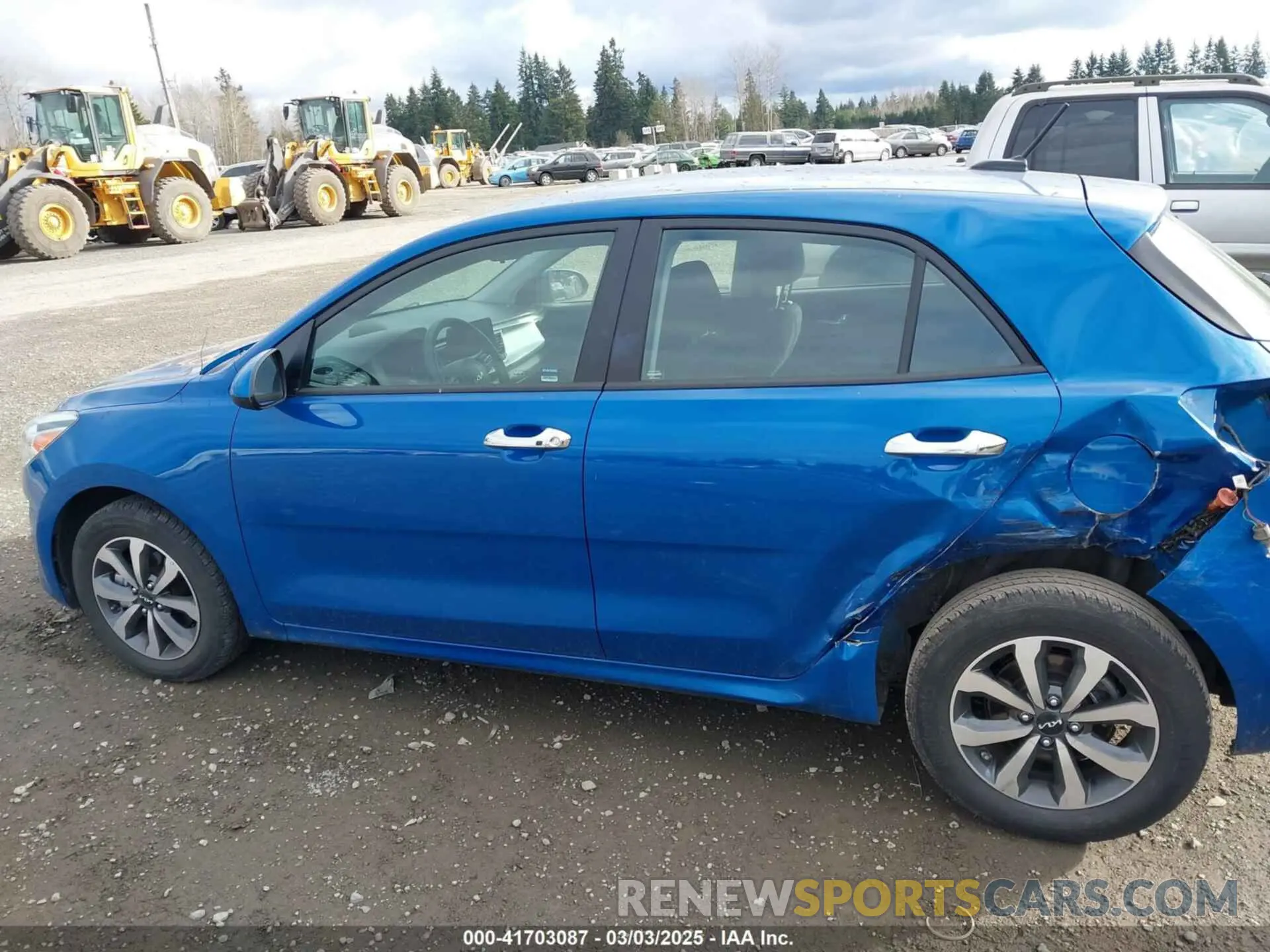 14 Photograph of a damaged car 3KPA25AD4NE437866 KIA RIO 5-DOOR 2022