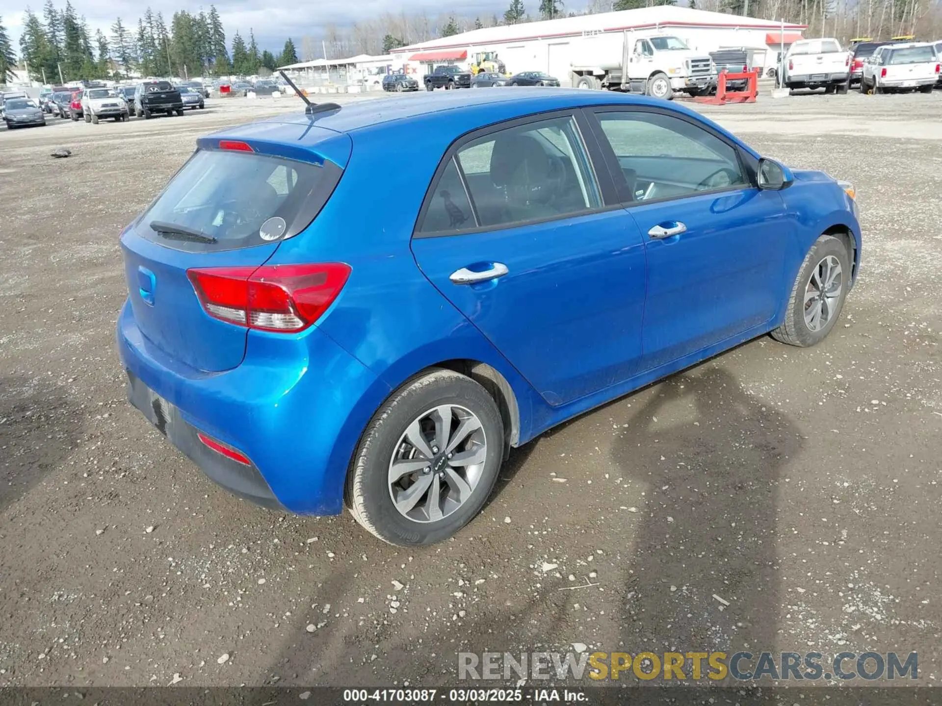 4 Photograph of a damaged car 3KPA25AD4NE437866 KIA RIO 5-DOOR 2022