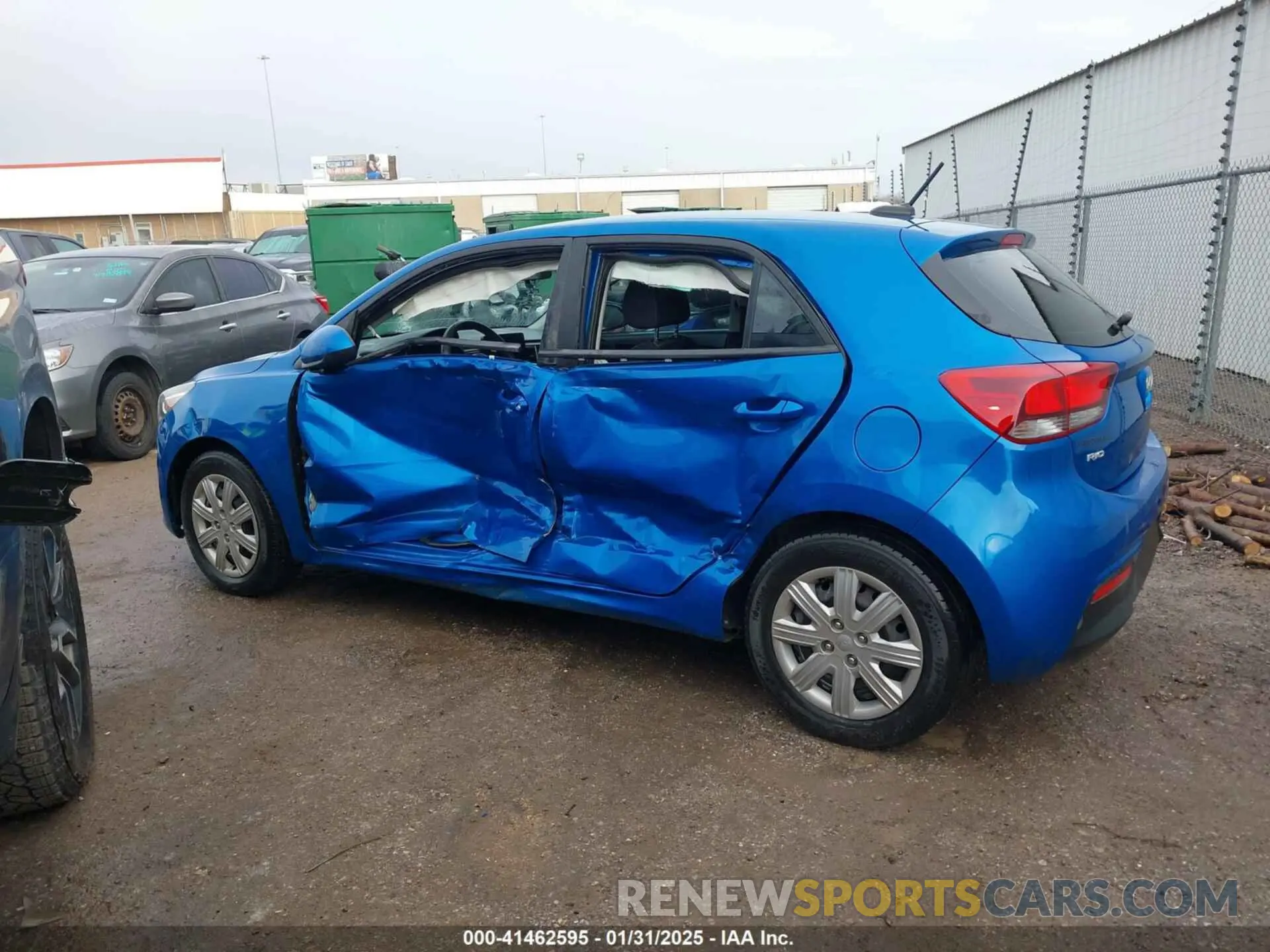 14 Photograph of a damaged car 3KPA25AD5NE481956 KIA RIO 5-DOOR 2022