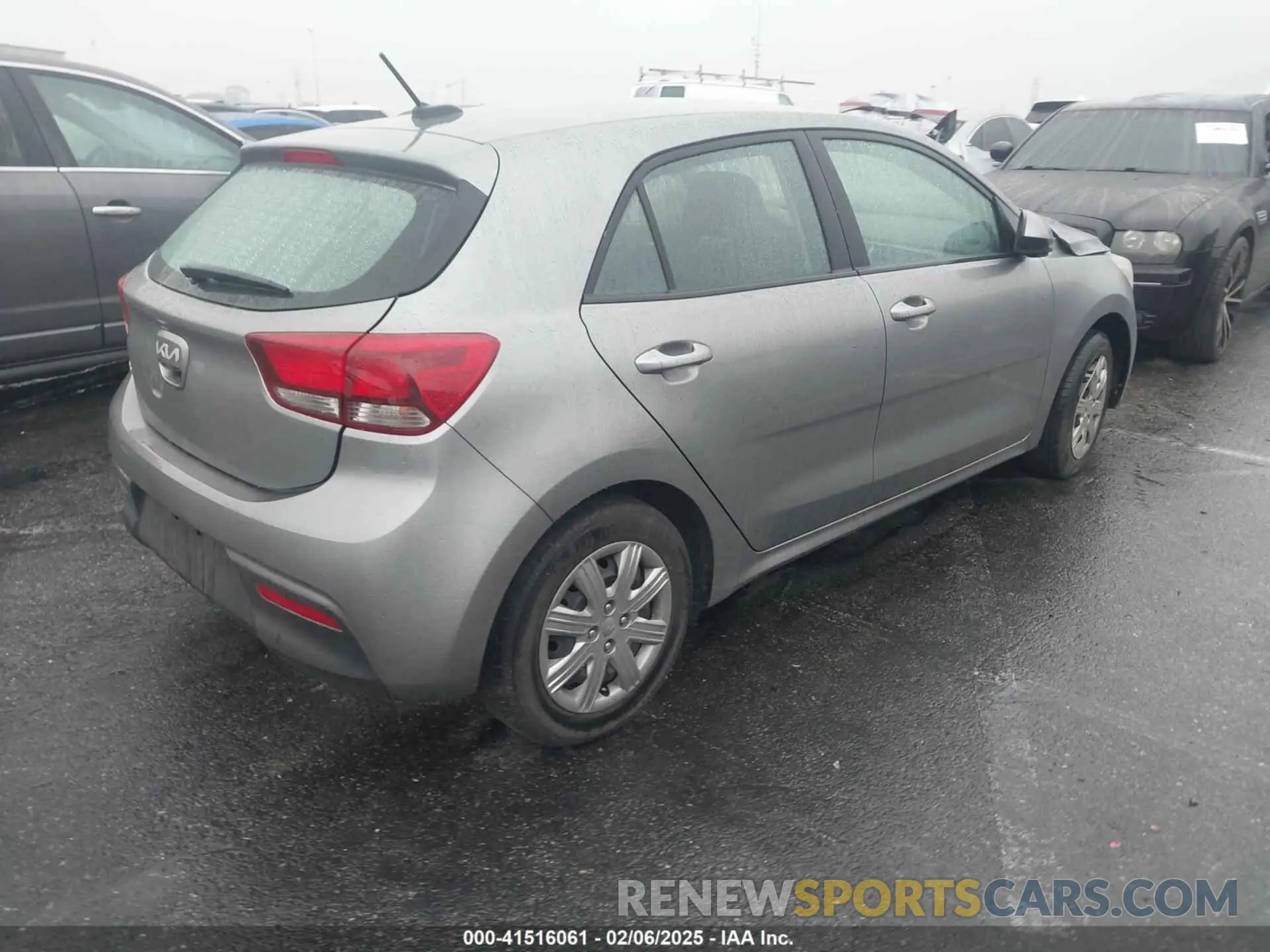4 Фотография поврежденного автомобиля 3KPA25AD9NE500847 KIA RIO 5-DOOR 2022