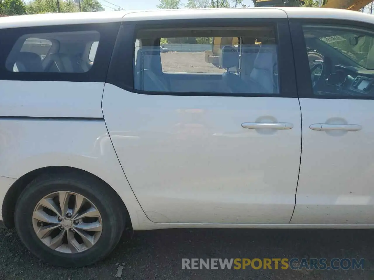 10 Фотография поврежденного автомобиля KNDMA5C19L6617401 KIA SEDONA 2020