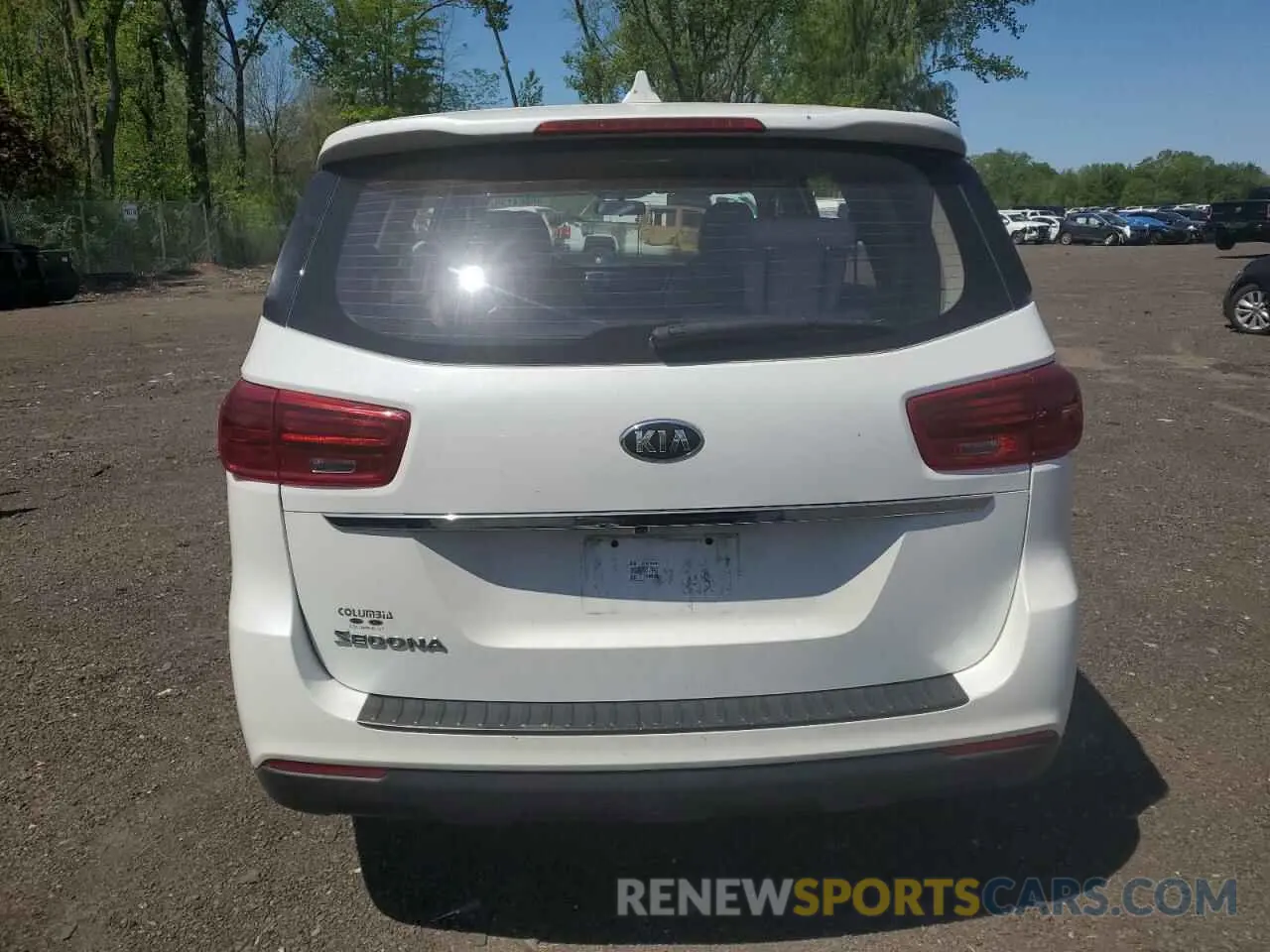 6 Фотография поврежденного автомобиля KNDMA5C19L6617401 KIA SEDONA 2020