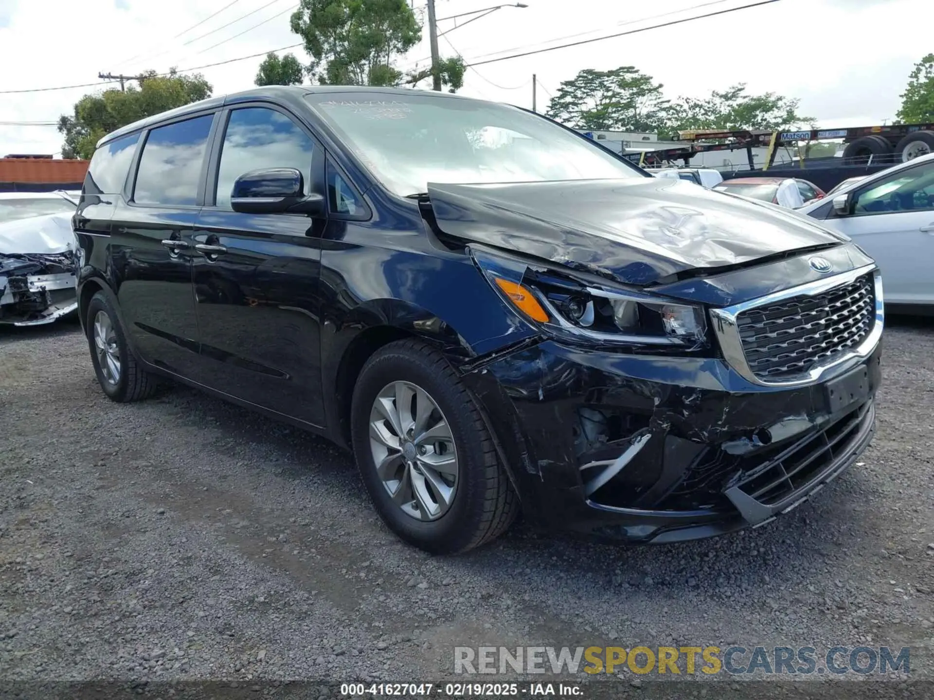 1 Фотография поврежденного автомобиля KNDMB5C11L6658151 KIA SEDONA 2020