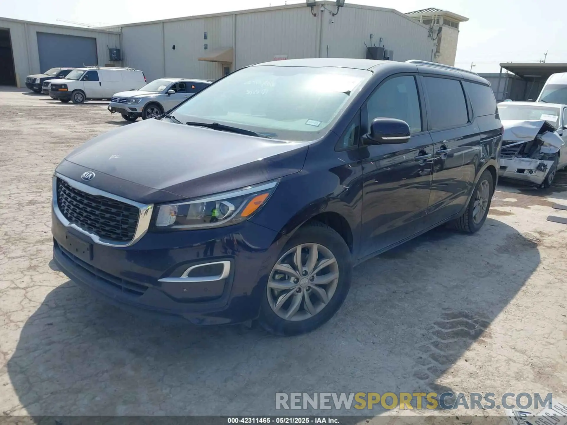 2 Фотография поврежденного автомобиля KNDMB5C11M6665098 KIA SEDONA 2021
