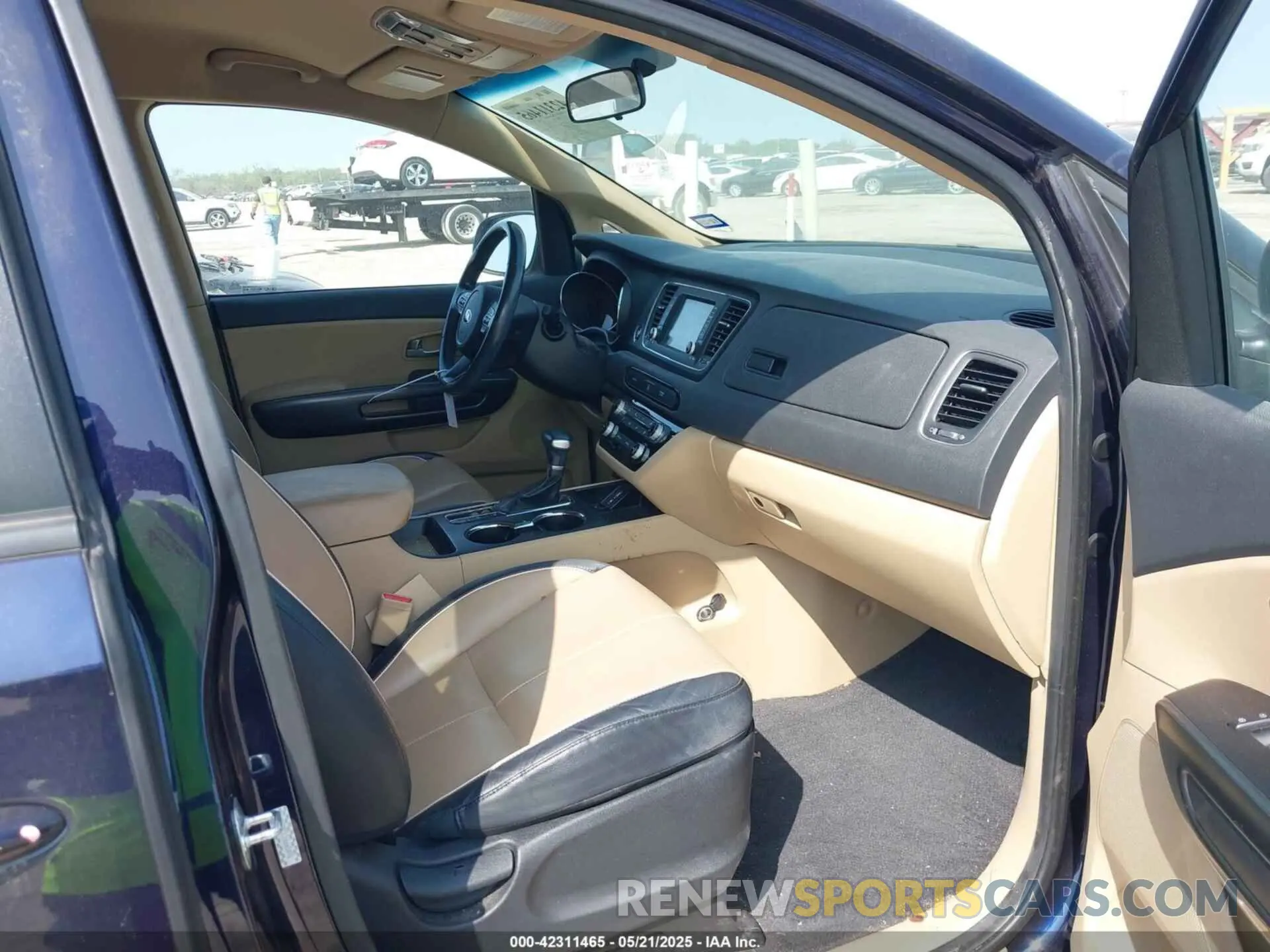 5 Фотография поврежденного автомобиля KNDMB5C11M6665098 KIA SEDONA 2021