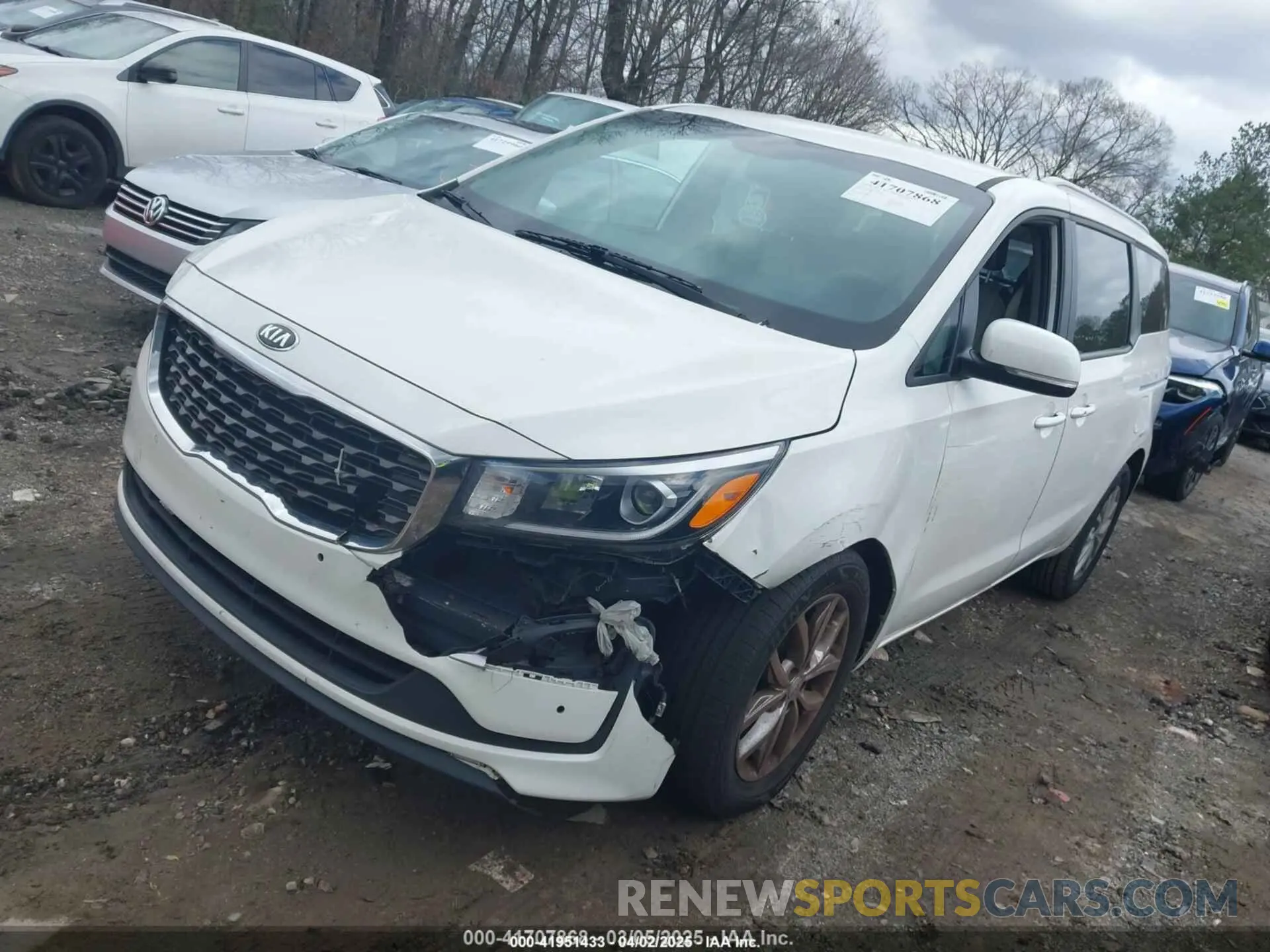 2 Фотография поврежденного автомобиля KNDMB5C11M6671063 KIA SEDONA 2021