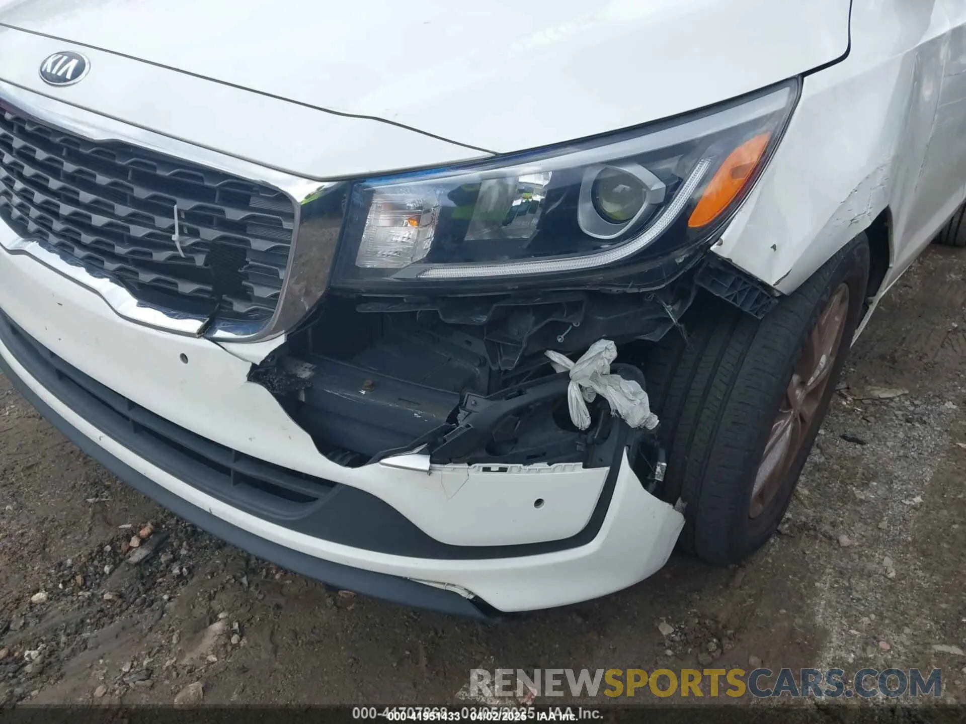 6 Фотография поврежденного автомобиля KNDMB5C11M6671063 KIA SEDONA 2021