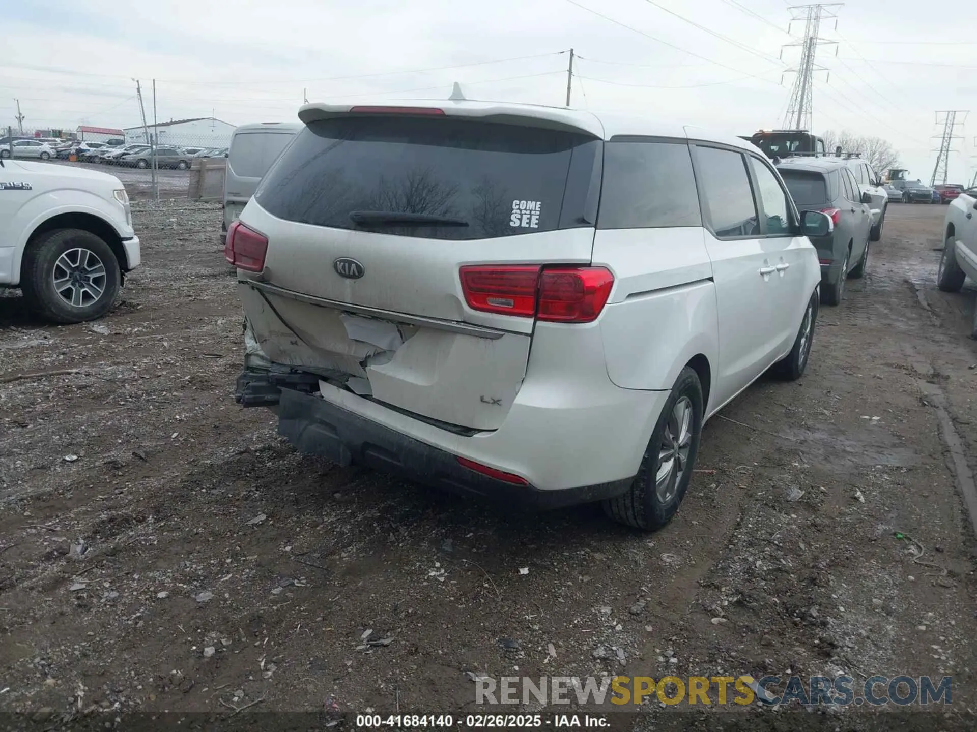 4 Фотография поврежденного автомобиля KNDMB5C19M6662112 KIA SEDONA 2021