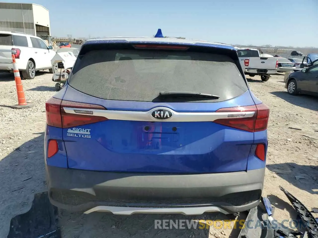 6 Фотография поврежденного автомобиля KNDEPCAA0M7094016 KIA SELTOS 2021