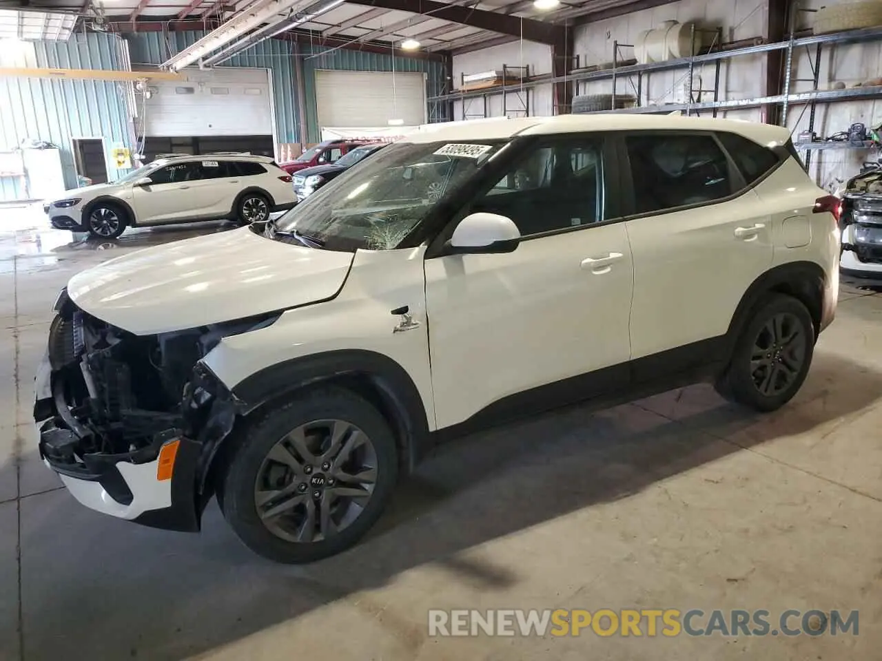 1 Photograph of a damaged car KNDEPCAA1M7137780 KIA SELTOS 2021