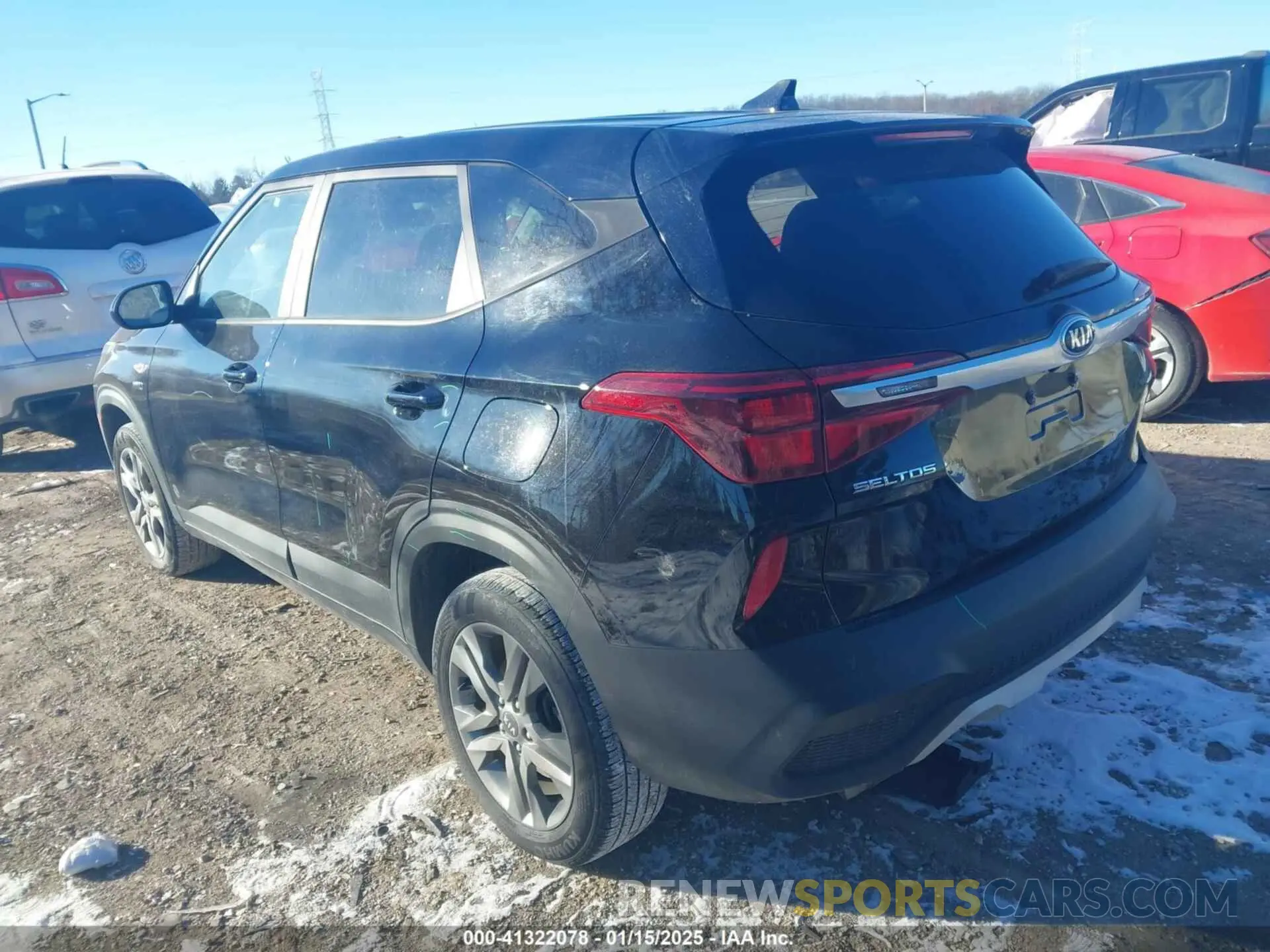 3 Photograph of a damaged car KNDEPCAA1M7229729 KIA SELTOS 2021