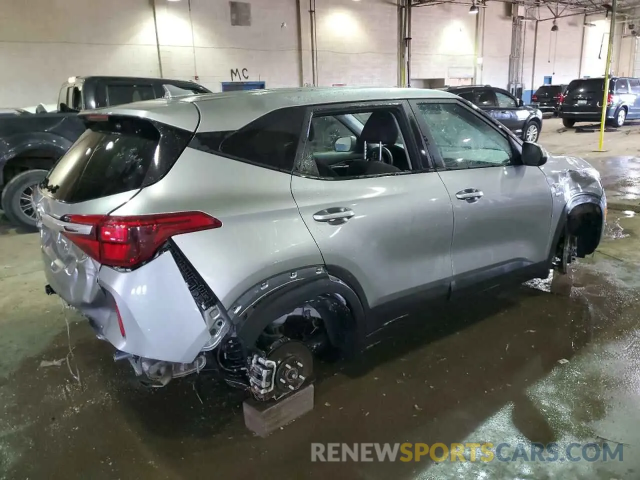 3 Photograph of a damaged car KNDEPCAA2M7180279 KIA SELTOS 2021