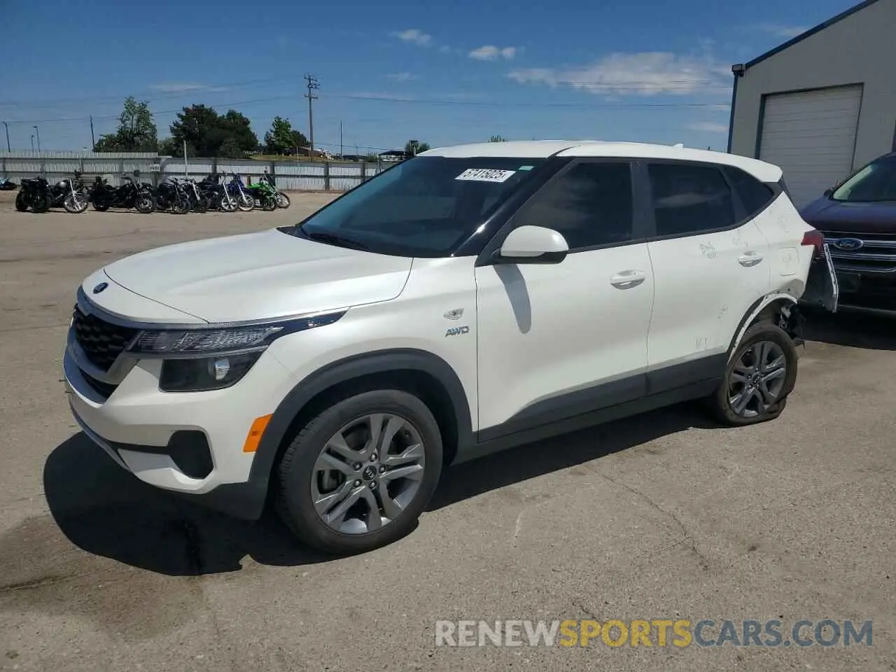 1 Photograph of a damaged car KNDEPCAA5M7139208 KIA SELTOS 2021
