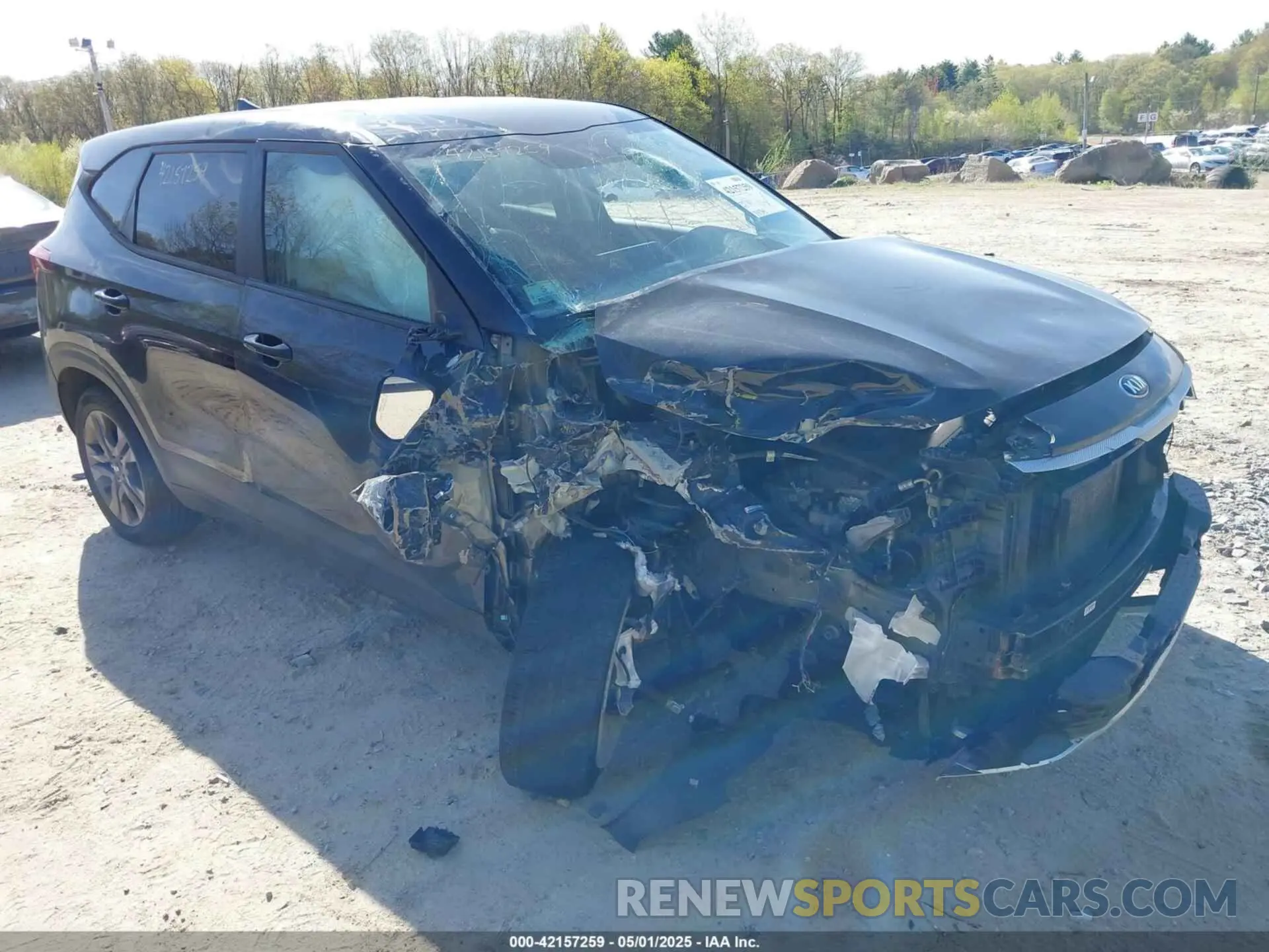 1 Photograph of a damaged car KNDEPCAA6M7114902 KIA SELTOS 2021
