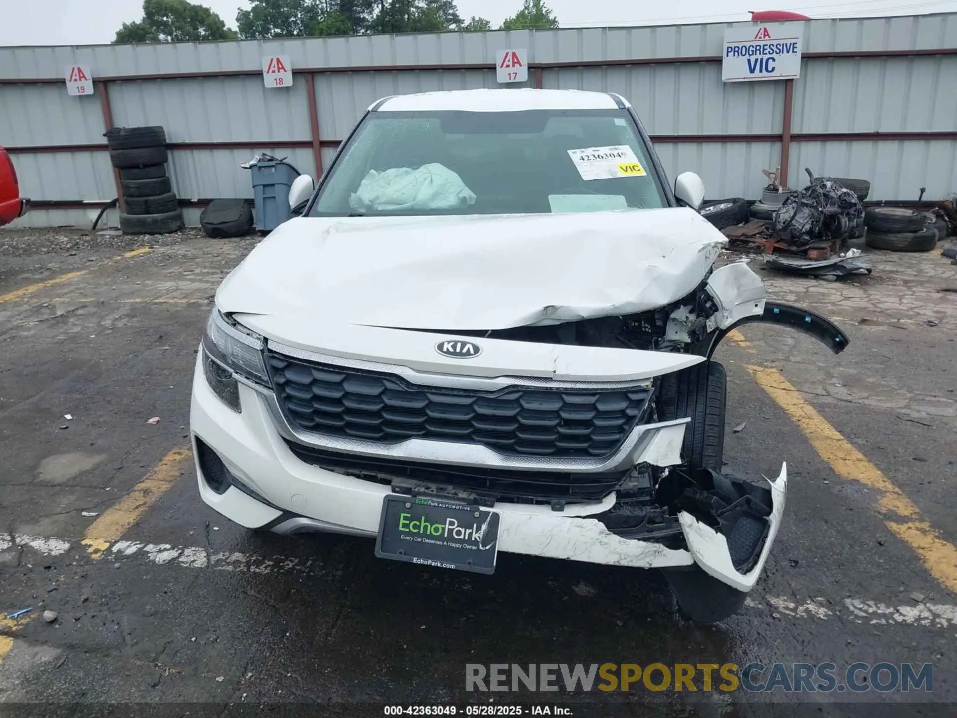 6 Photograph of a damaged car KNDEPCAA8M7048918 KIA SELTOS 2021