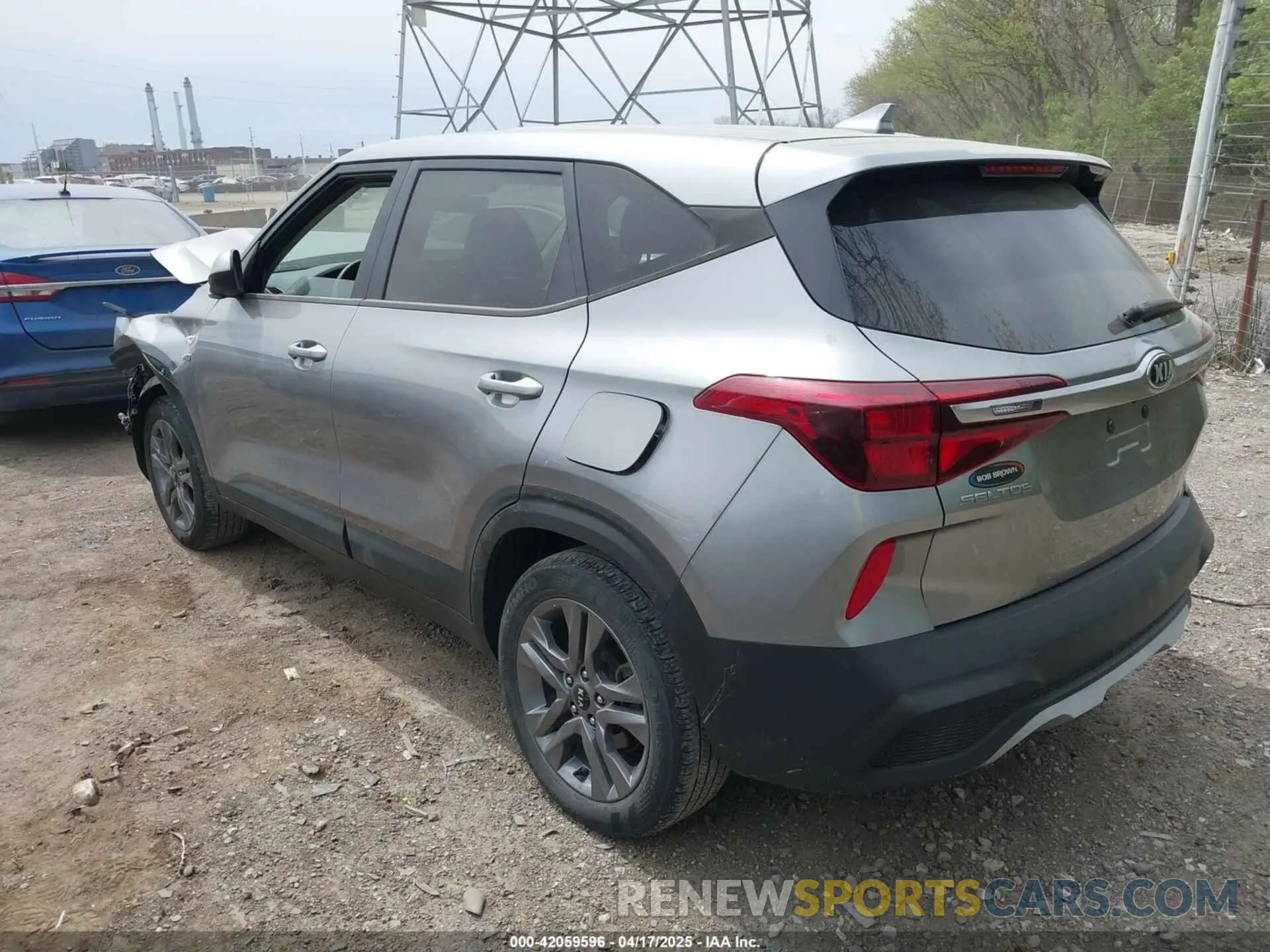 3 Фотография поврежденного автомобиля KNDEPCAA8M7104890 KIA SELTOS 2021