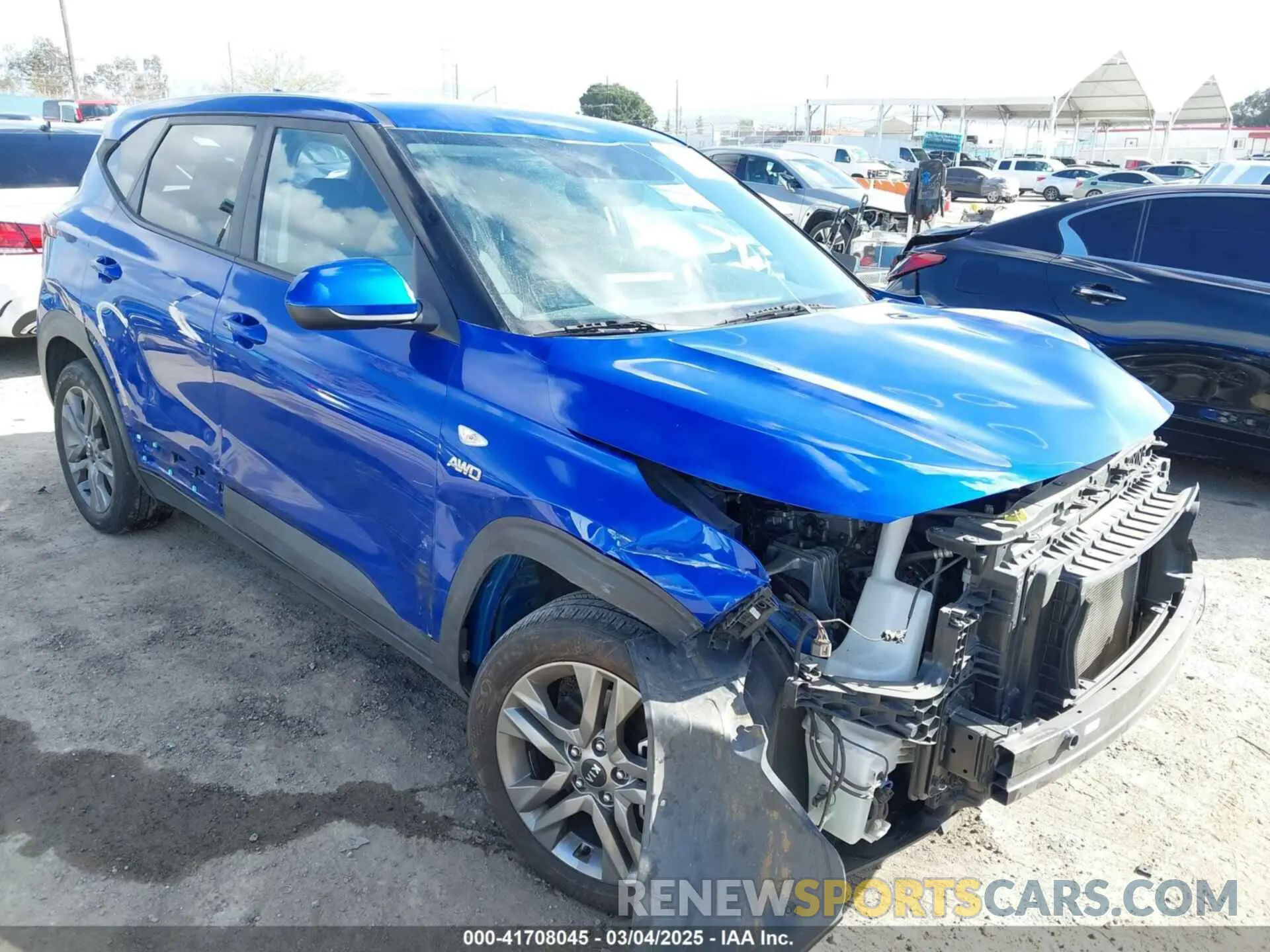 1 Фотография поврежденного автомобиля KNDEPCAA9M7076887 KIA SELTOS 2021