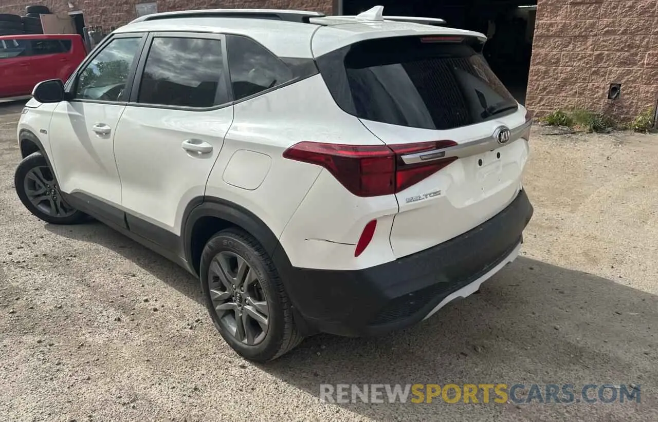 3 Photograph of a damaged car KNDEPCAAXM7065235 KIA SELTOS 2021