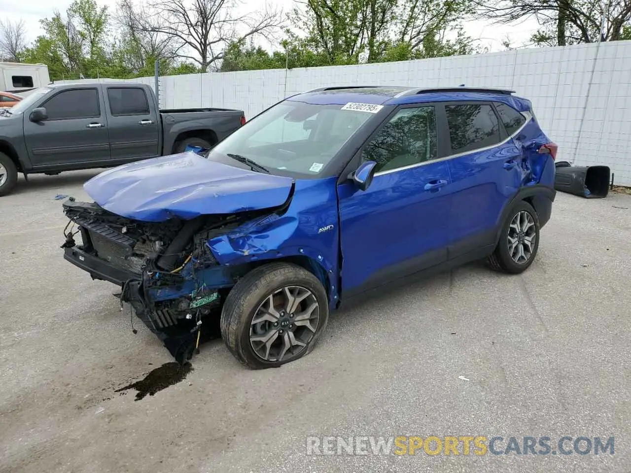 1 Фотография поврежденного автомобиля KNDERCAA0M7072270 KIA SELTOS 2021