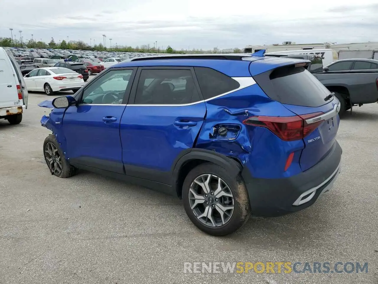 2 Фотография поврежденного автомобиля KNDERCAA0M7072270 KIA SELTOS 2021