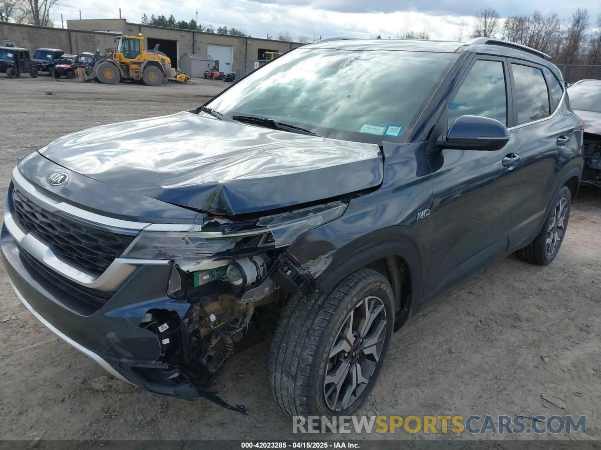 2 Фотография поврежденного автомобиля KNDERCAA2M7137118 KIA SELTOS 2021
