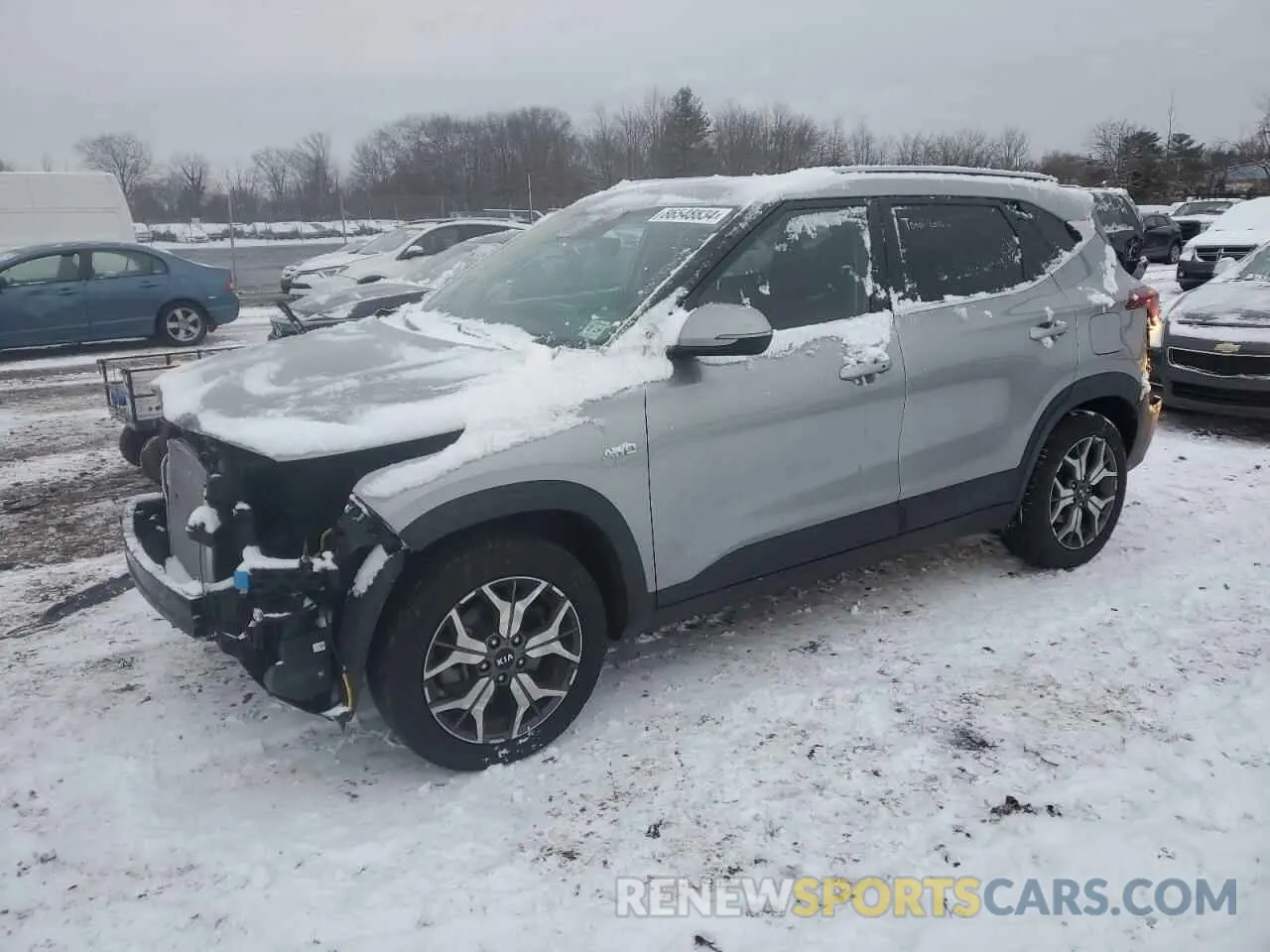 1 Фотография поврежденного автомобиля KNDERCAA3M7168779 KIA SELTOS 2021