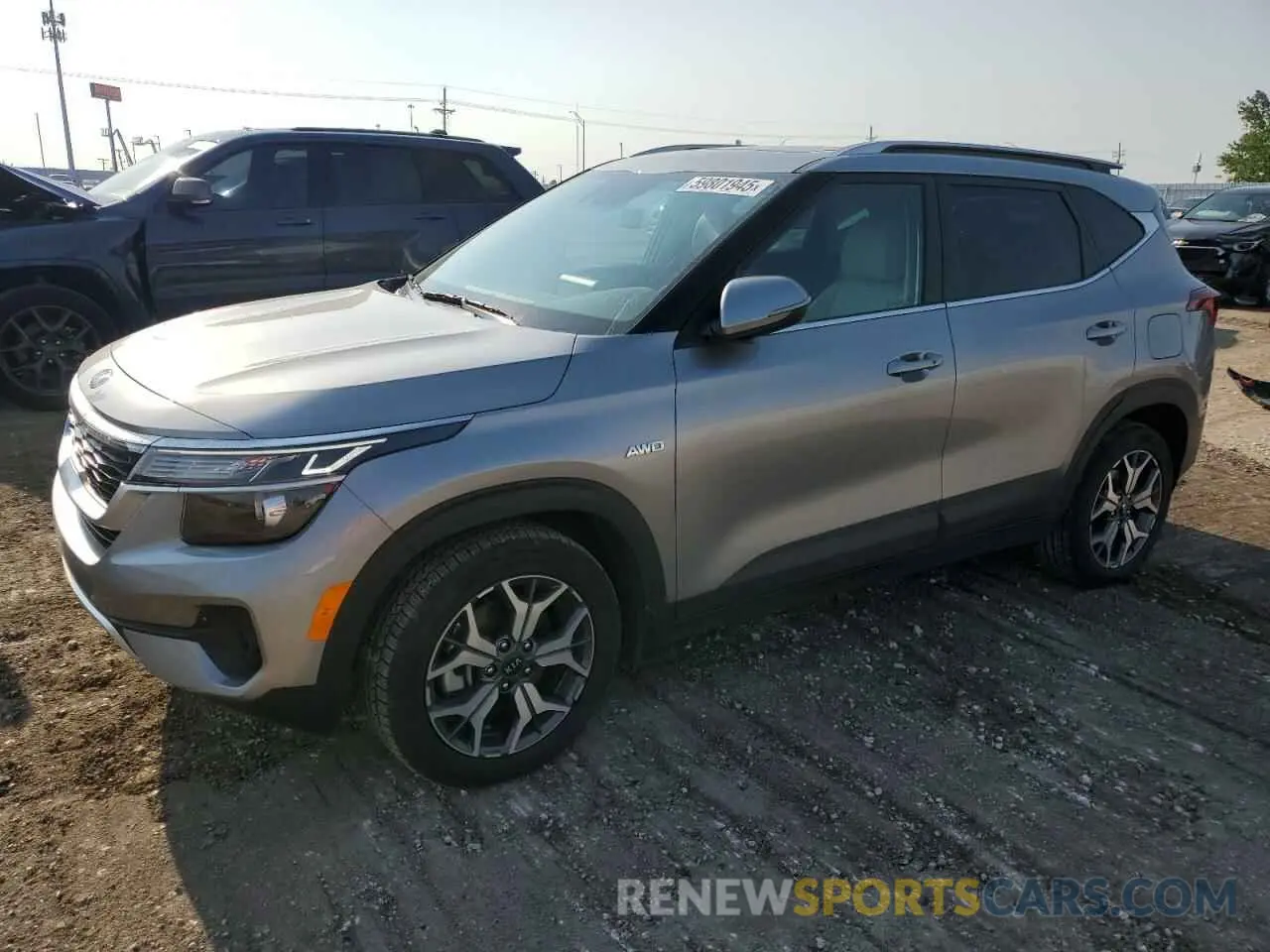 1 Фотография поврежденного автомобиля KNDERCAA7M7122680 KIA SELTOS 2021