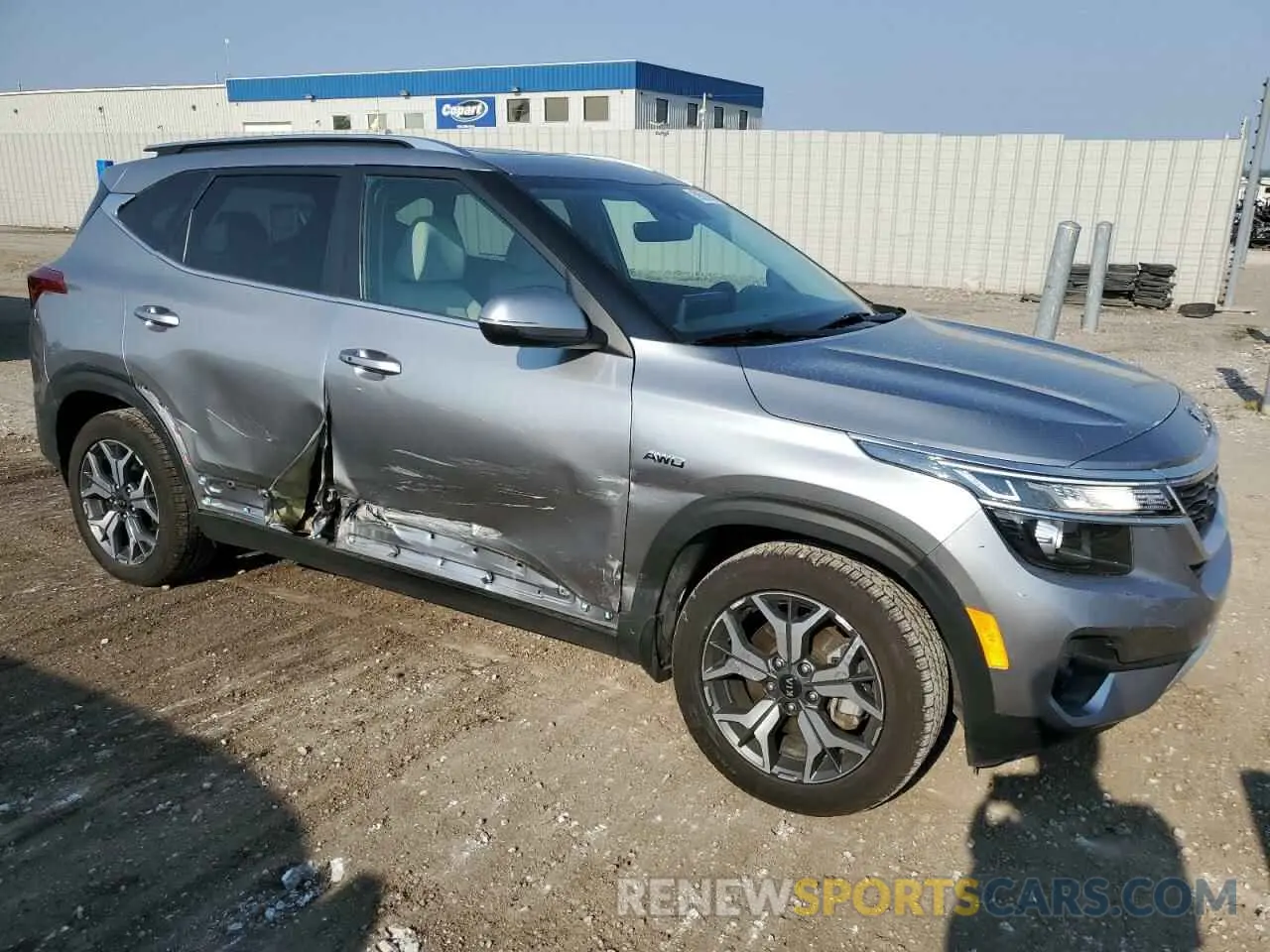 4 Фотография поврежденного автомобиля KNDERCAA7M7122680 KIA SELTOS 2021