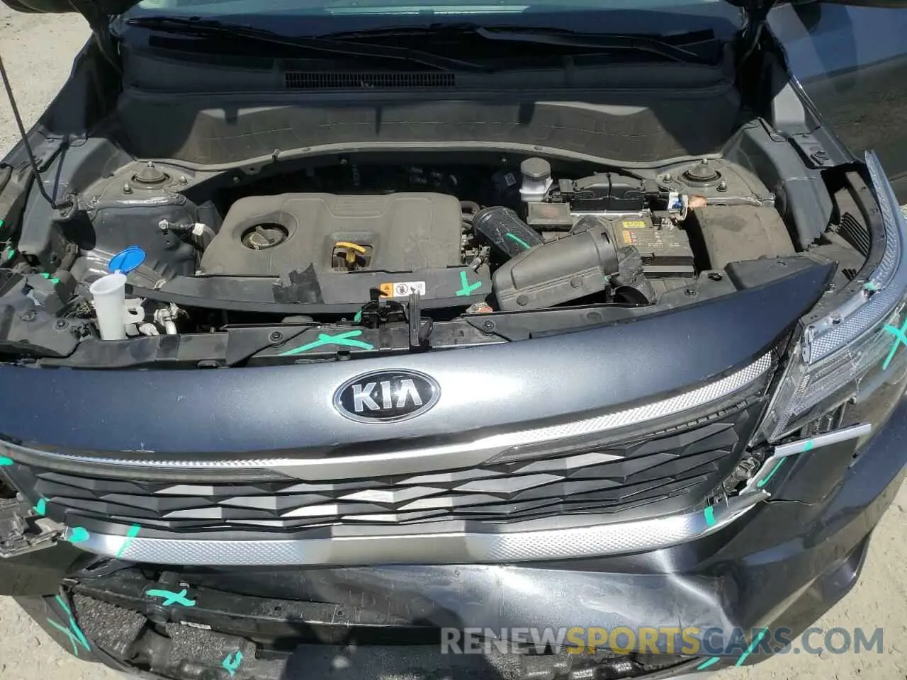 11 Photograph of a damaged car KNDERCAA7M7196505 KIA SELTOS 2021