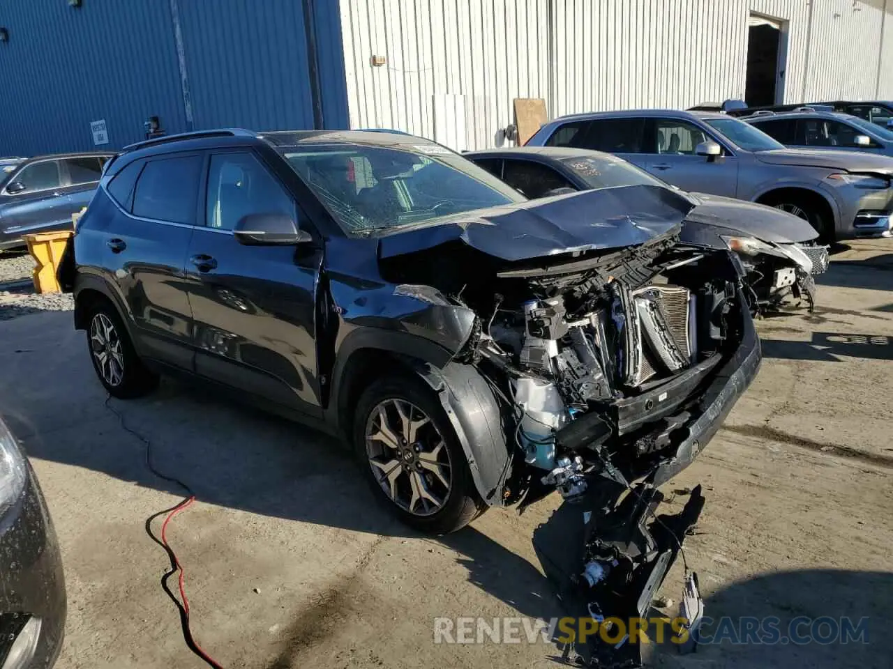 4 Photograph of a damaged car KNDERCAA9M7139884 KIA SELTOS 2021